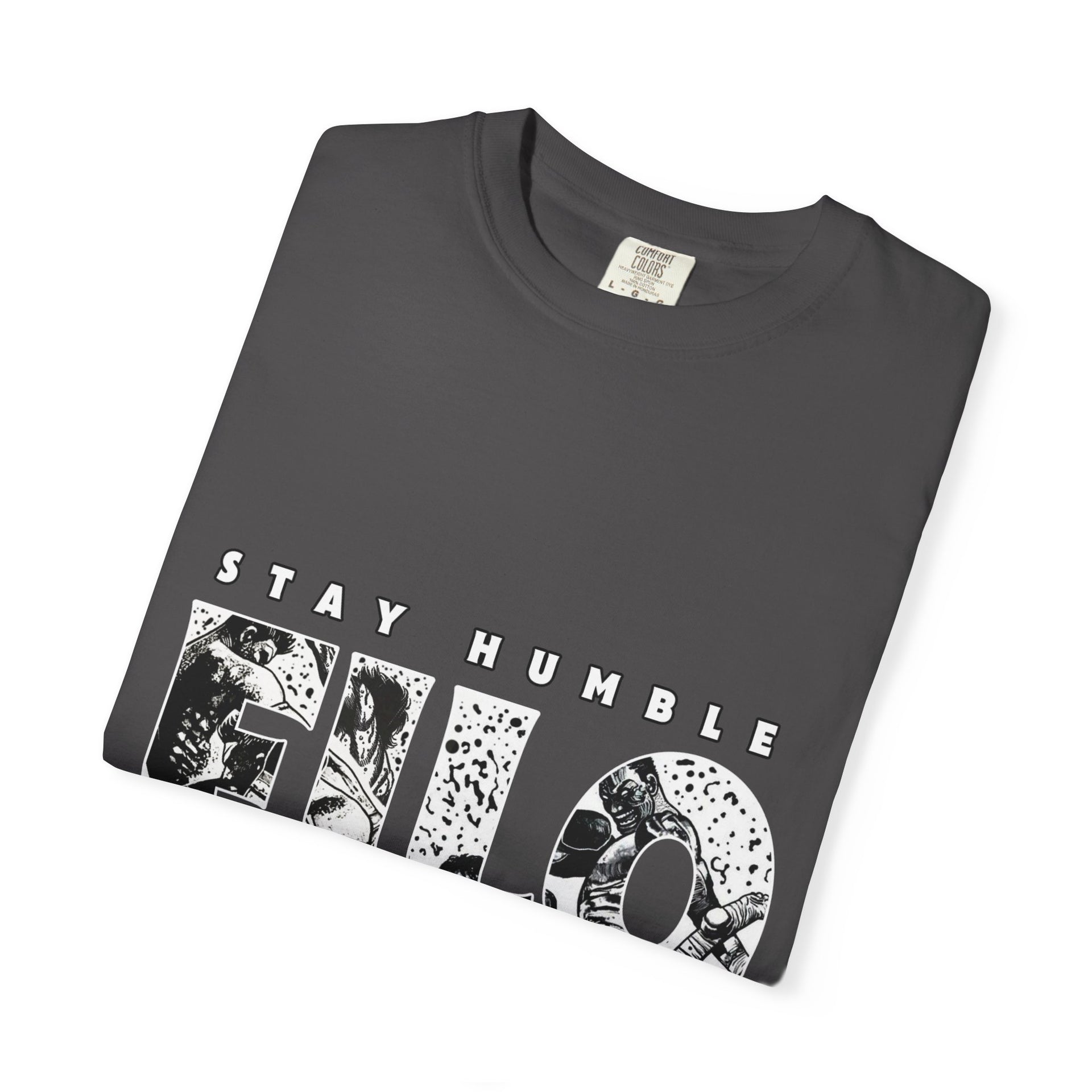 Stay Humble Piló T-Shirt — Graphic Streetwear Tee with 'Stay Humble' Text