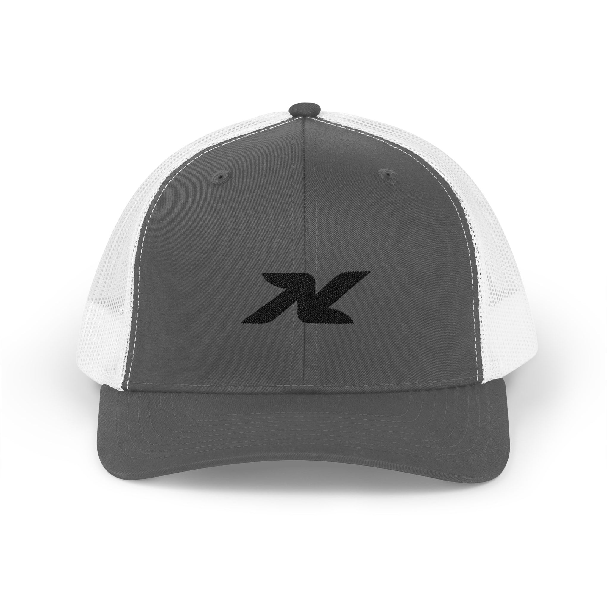 Trucker Cap — Minimal Black Logo Snapback