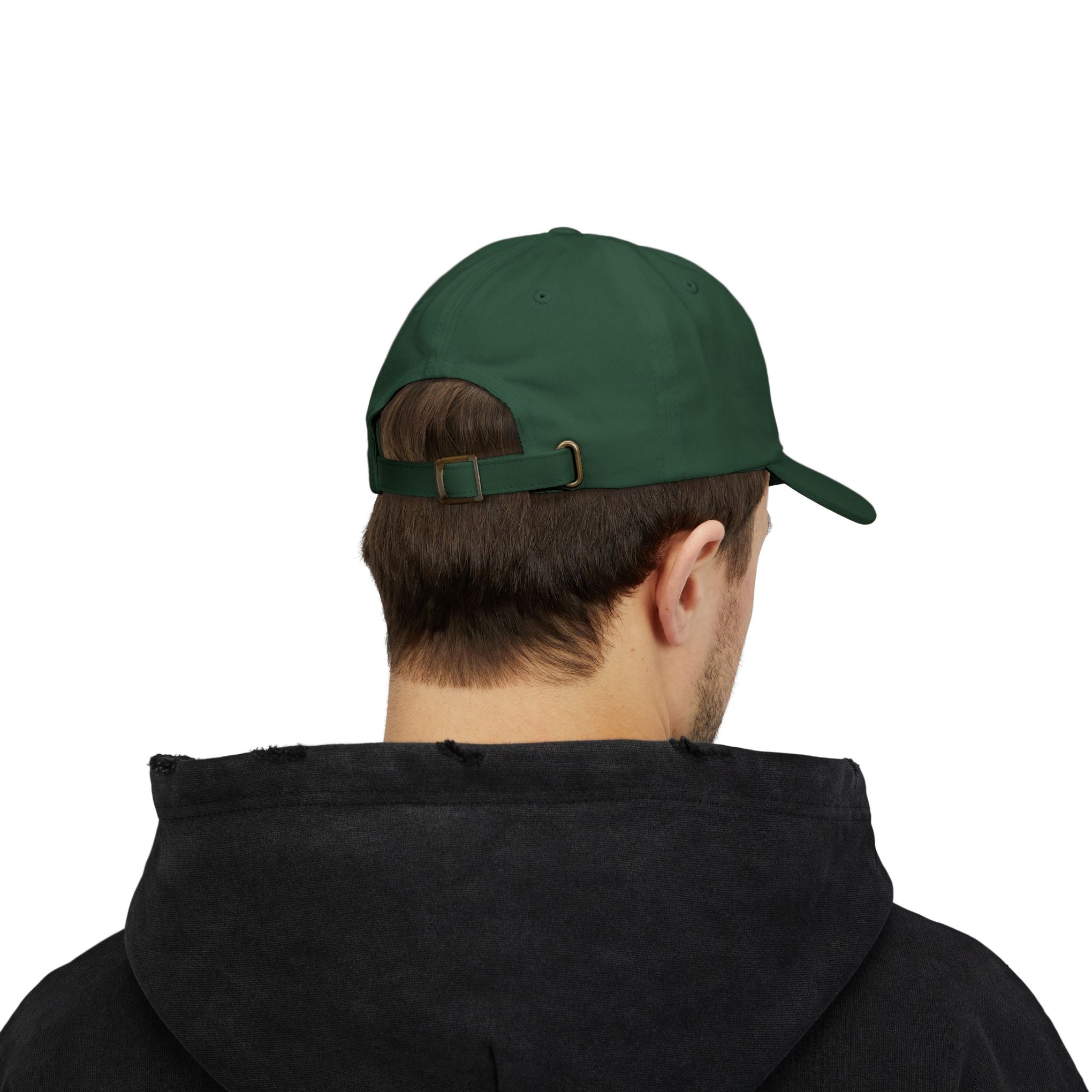 Dad Cap — Minimal Black 'X' Embroidered Logo