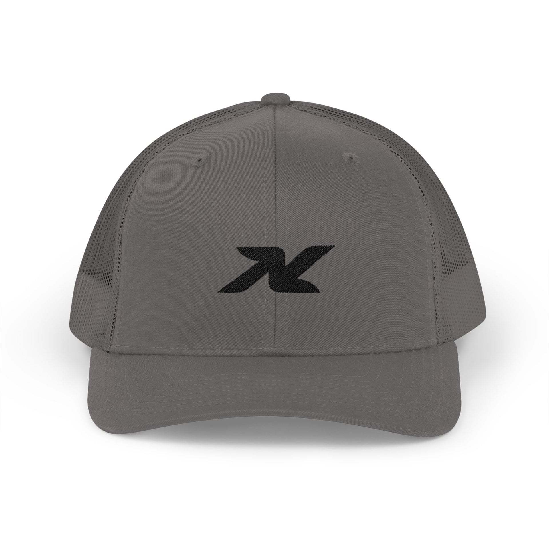 Trucker Cap — Minimal Black Logo Snapback