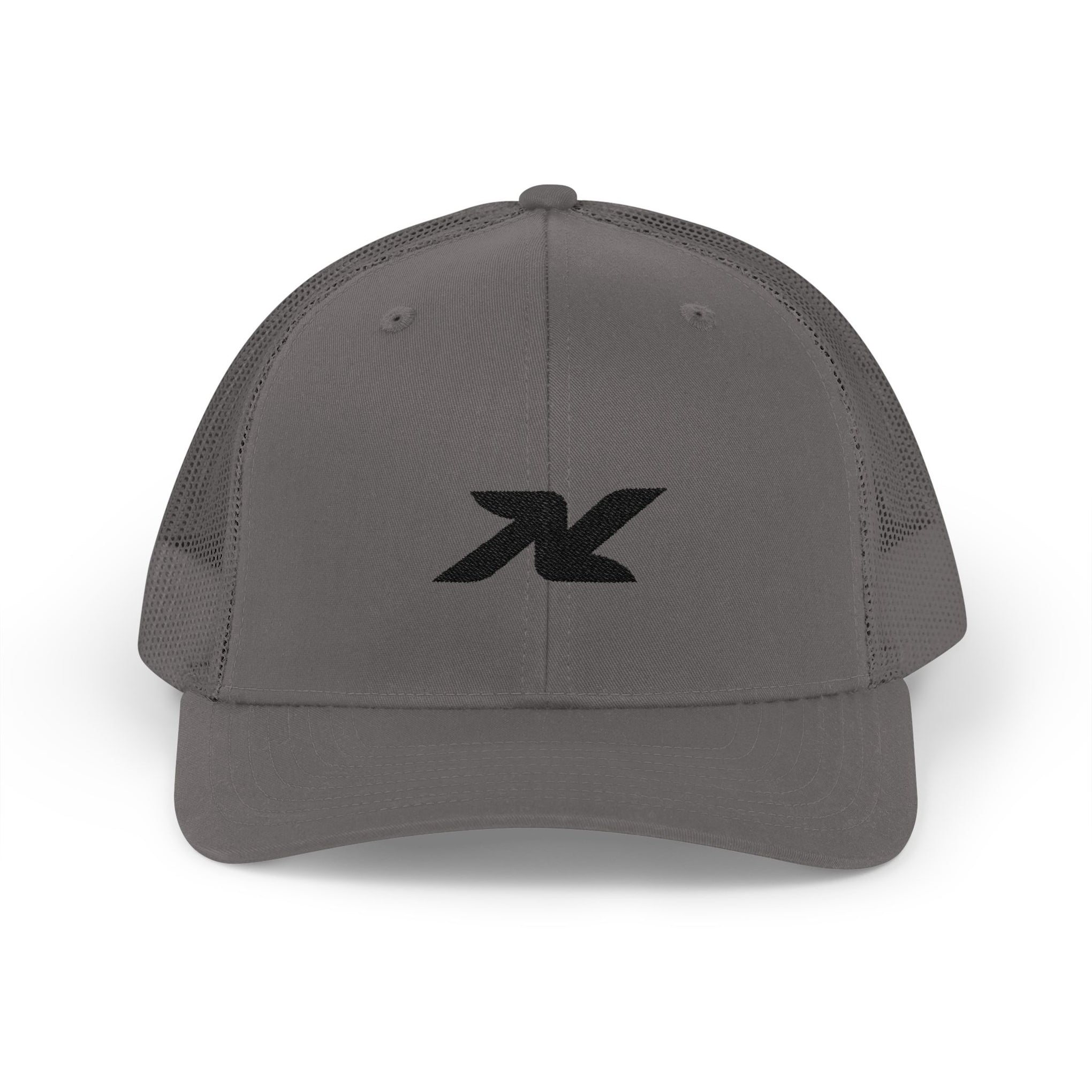 Trucker Cap — Minimal Black Logo Snapback