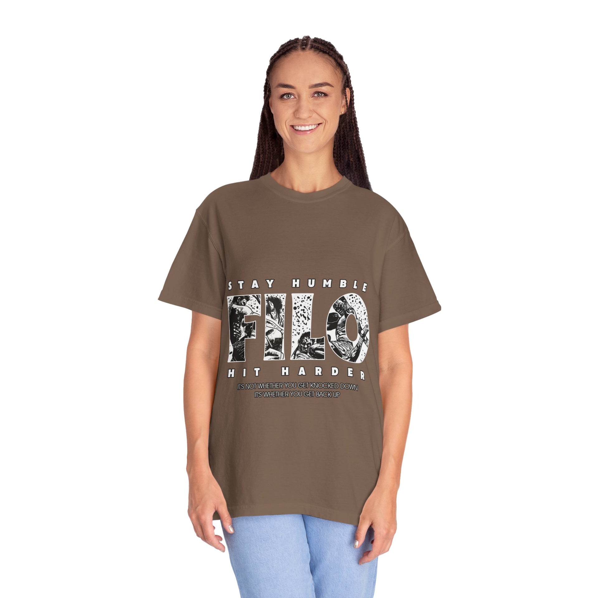 Stay Humble Piló T-Shirt — Graphic Streetwear Tee with 'Stay Humble' Text