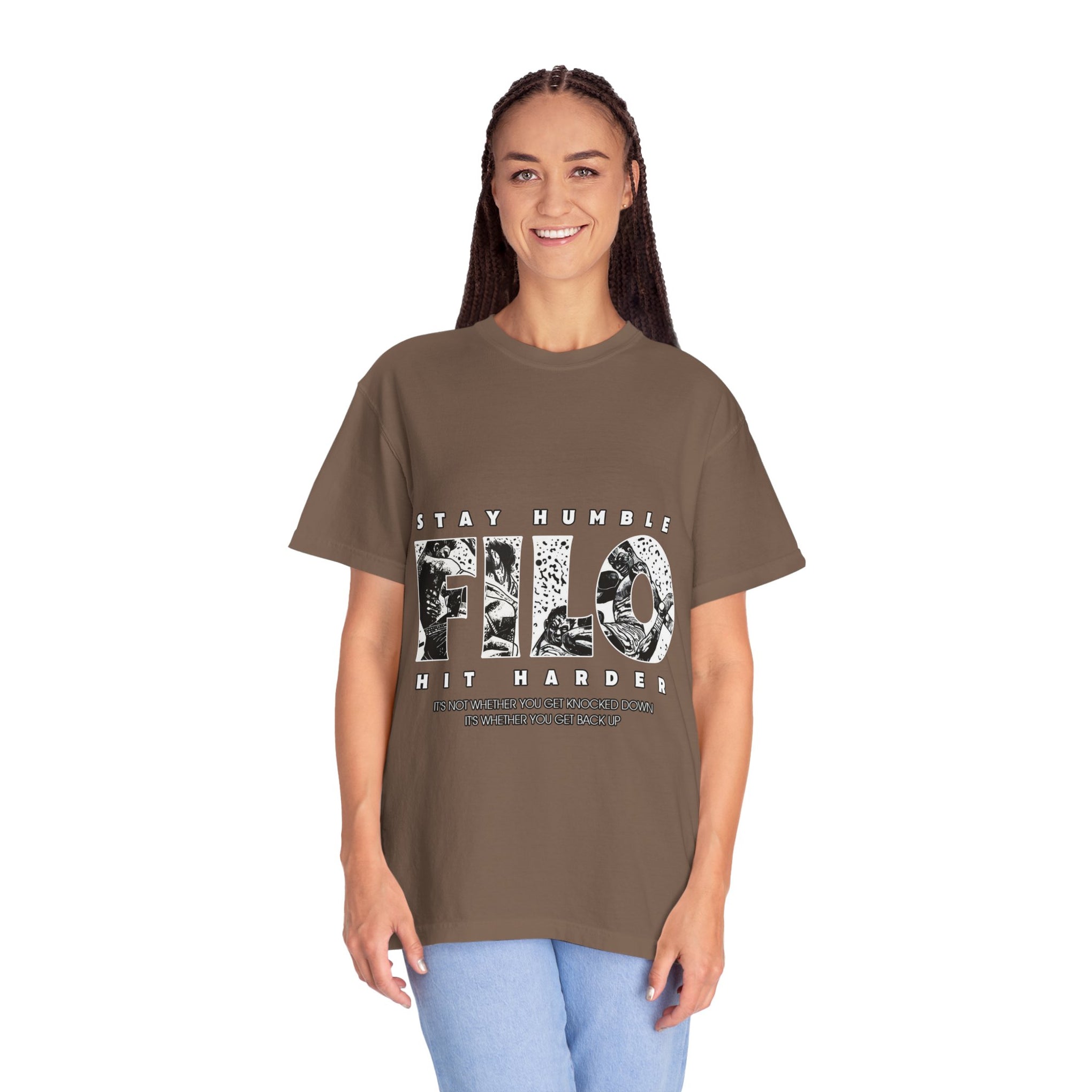 Stay Humble Piló T-Shirt — Graphic Streetwear Tee with 'Stay Humble' Text