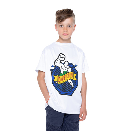 Kids Sports Jersey — 'Ultimate Fighting' MMA Graphic Athletic Tee