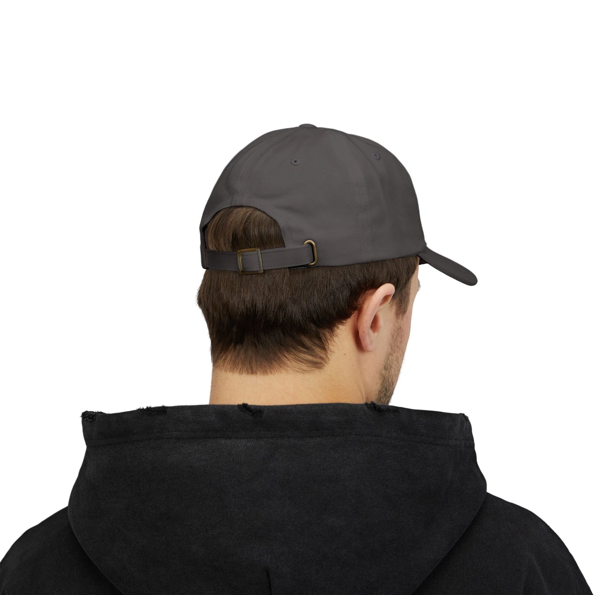 Dad Cap — Minimal Black 'X' Embroidered Logo