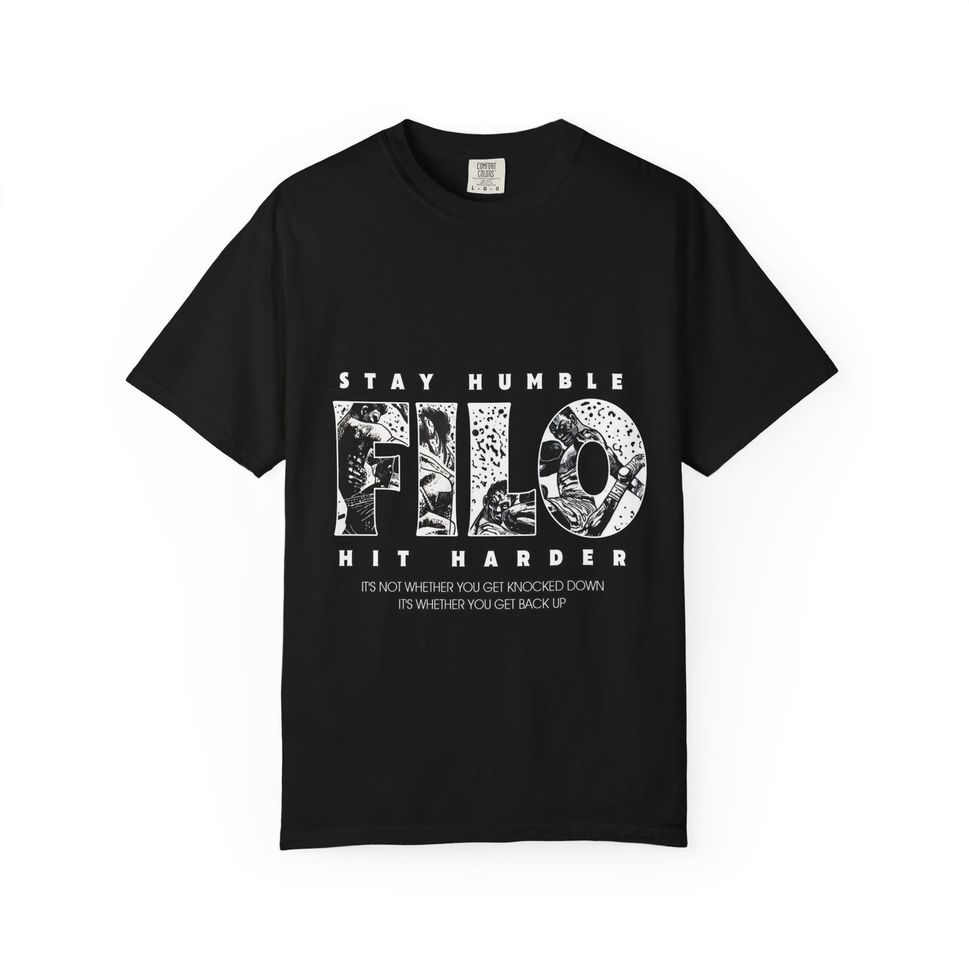 Stay Humble Piló T-Shirt — Graphic Streetwear Tee with 'Stay Humble' Text