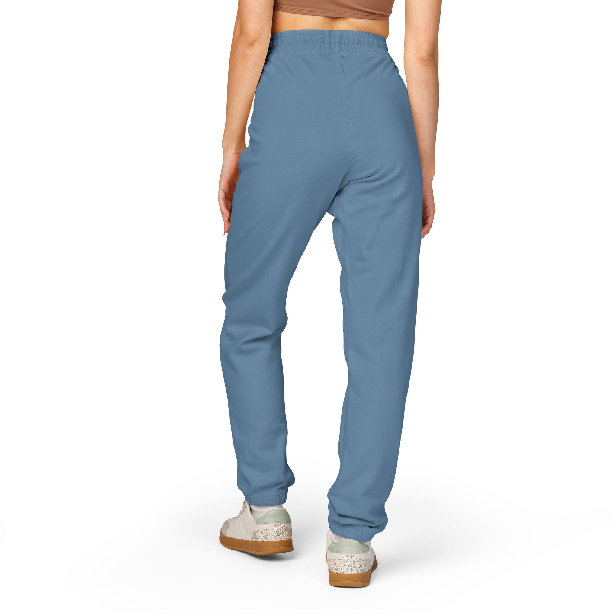 Fleece Sweatpants — Minimalist Olive Drawstring Joggers