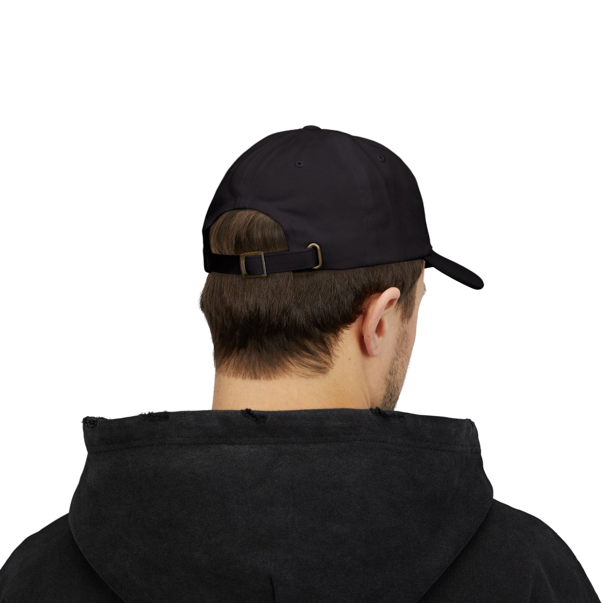 Dad Cap — Minimal Black 'X' Embroidered Logo