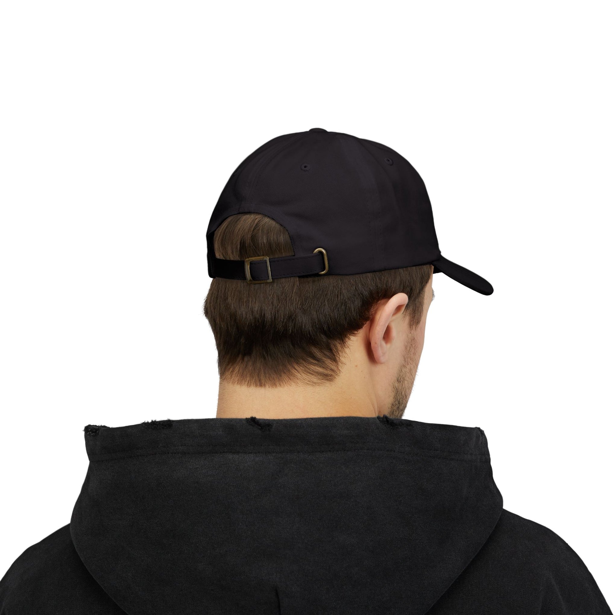 Dad Cap — Minimal Black 'X' Embroidered Logo