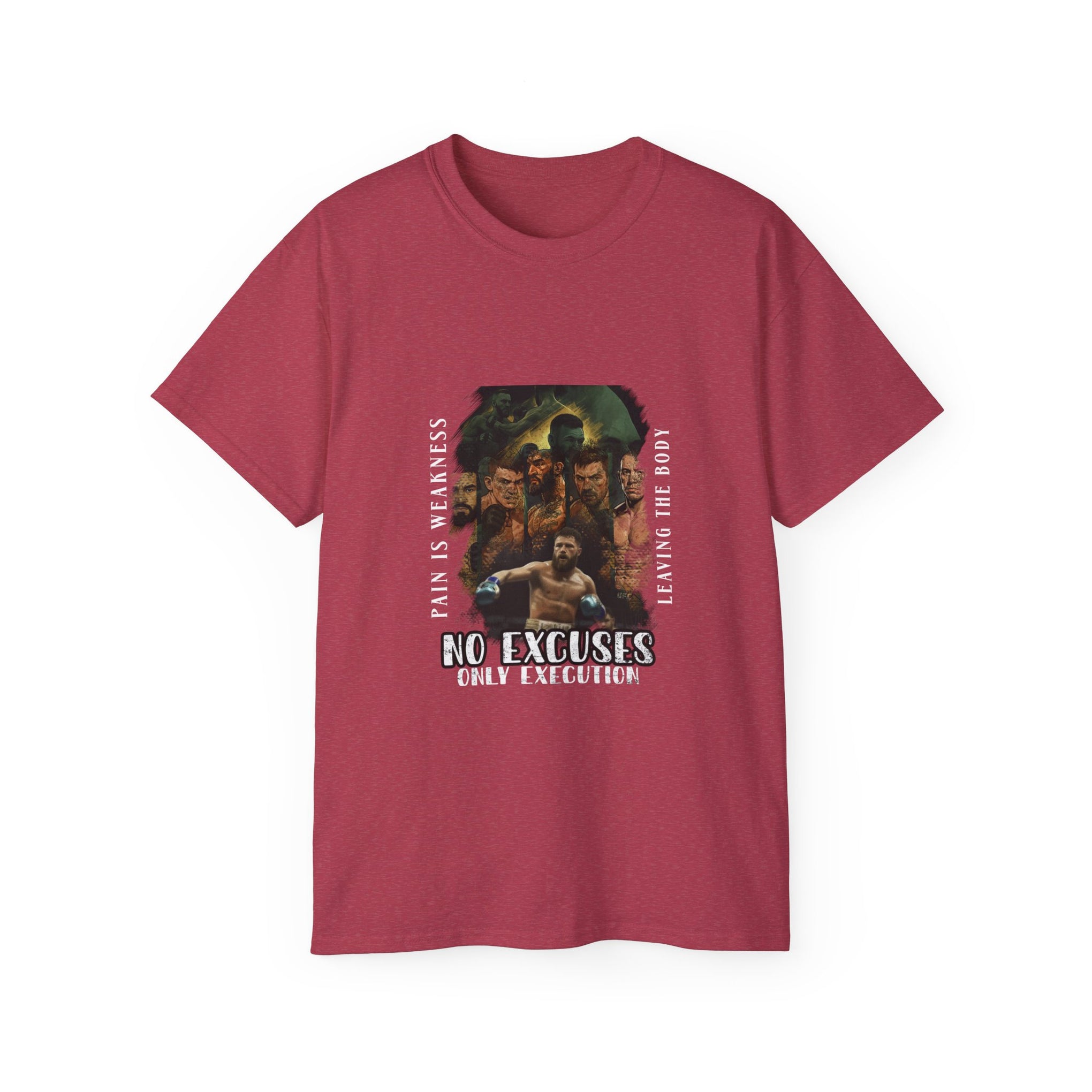 No Excuses Tee — Motivational Workout T-Shirt
