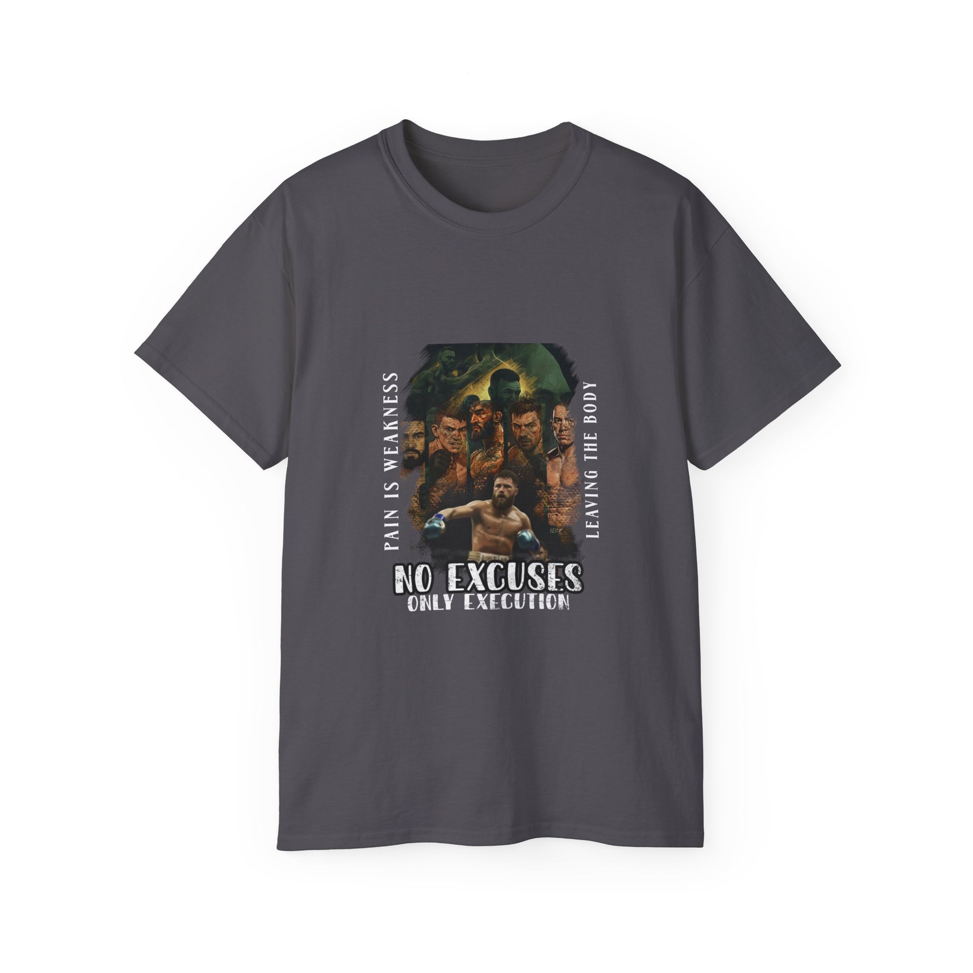 No Excuses Tee — Motivational Workout T-Shirt