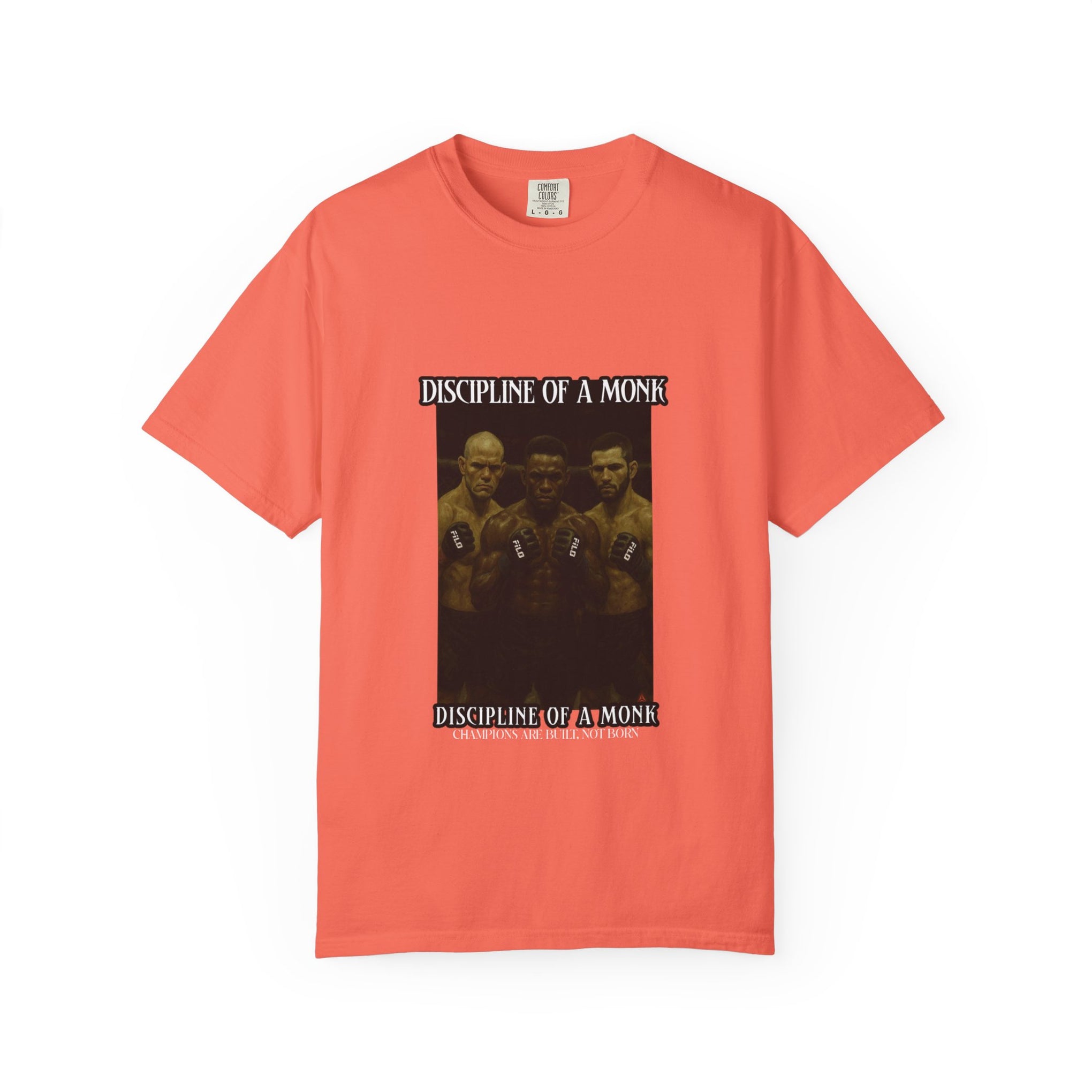 Discipline of a Monk T-Shirt — Vintage Boxing Trio Graphic Tee