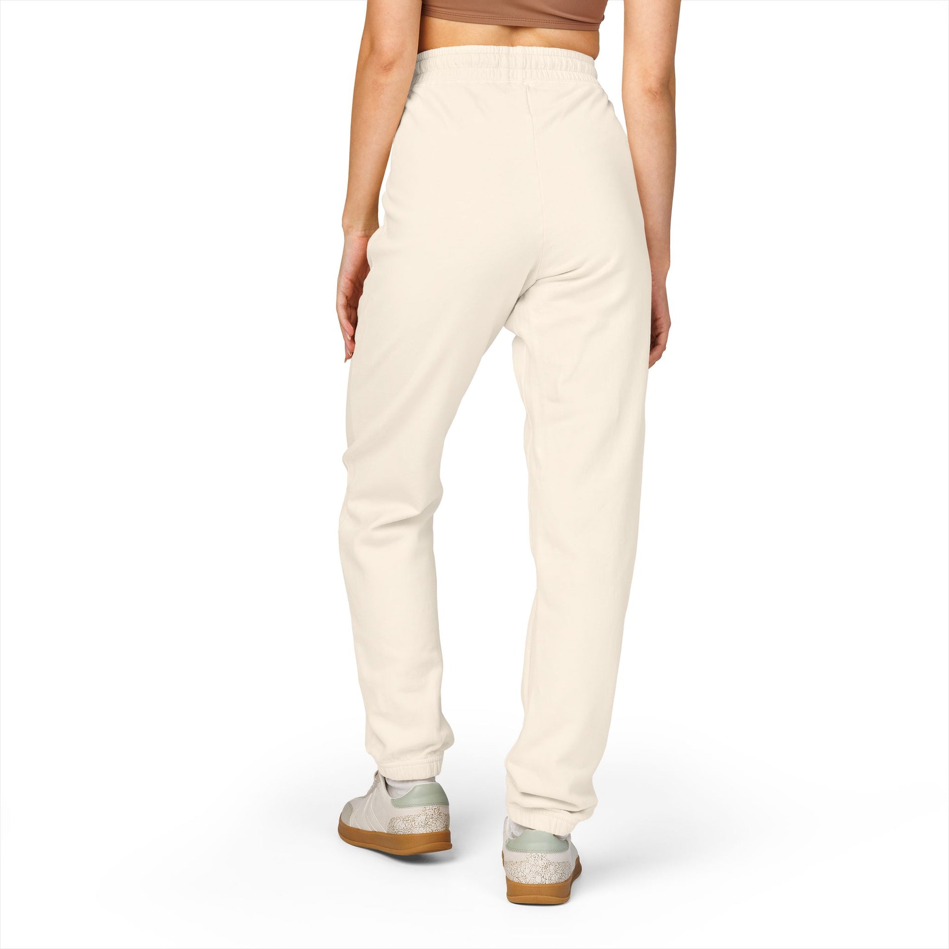 Fleece Sweatpants — Minimalist Olive Drawstring Joggers