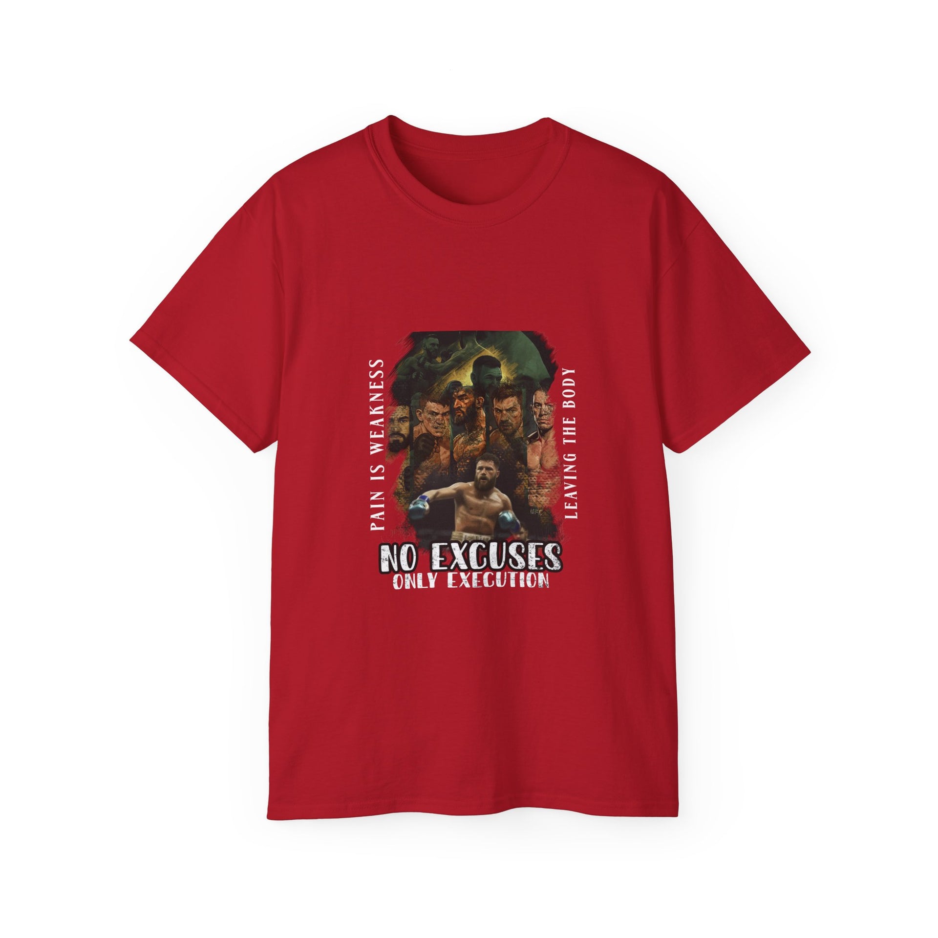 No Excuses Tee — Motivational Workout T-Shirt