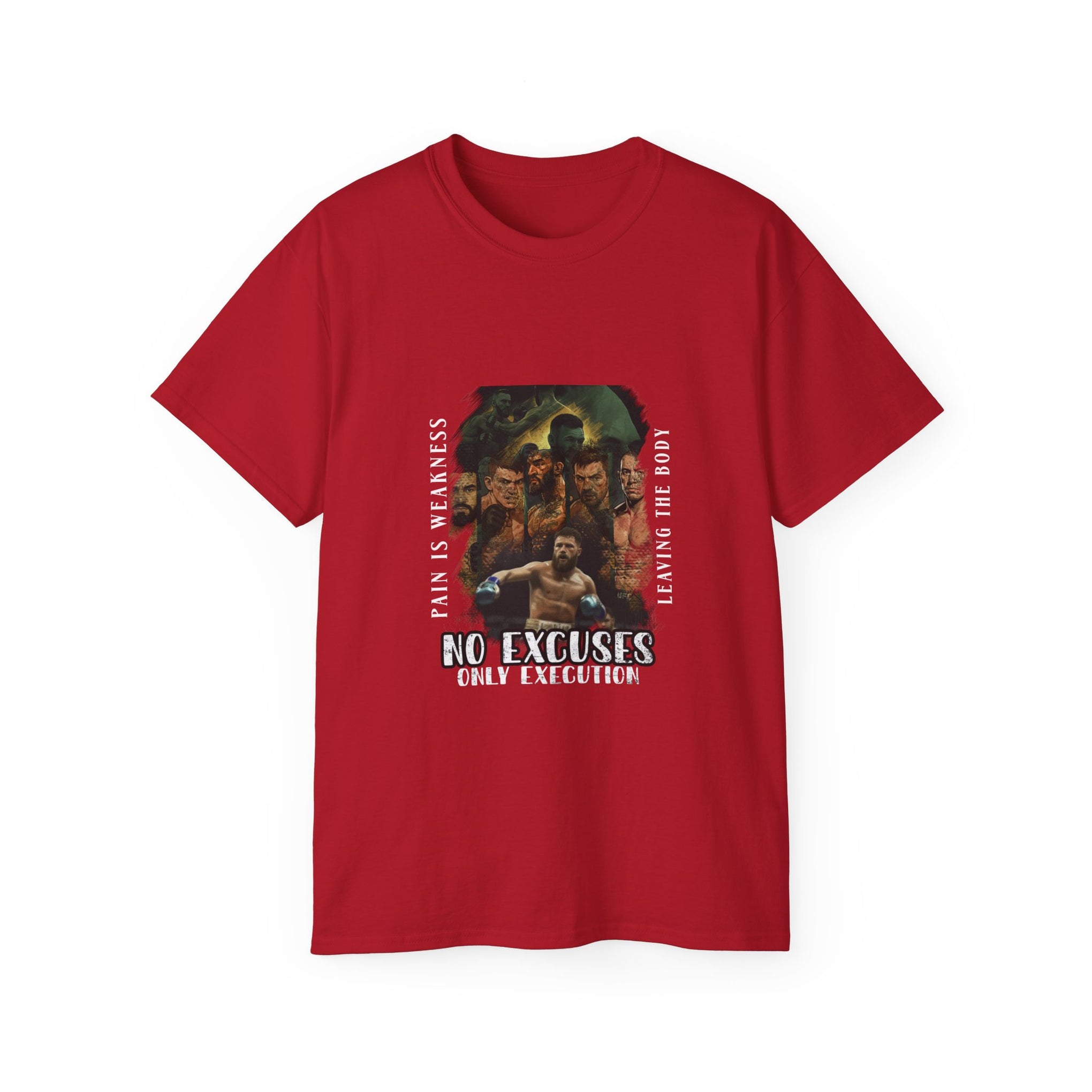 No Excuses Tee — Motivational Workout T-Shirt