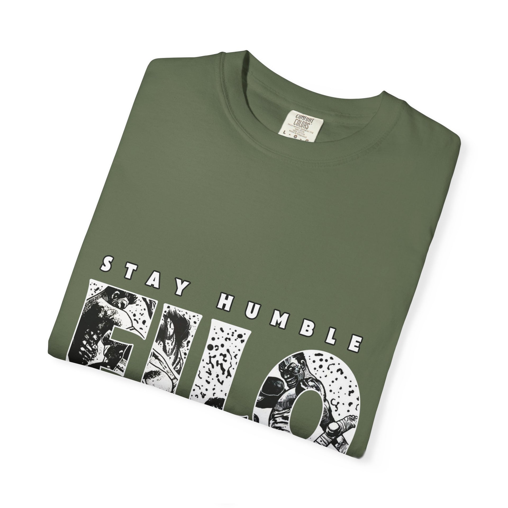 Stay Humble Piló T-Shirt — Graphic Streetwear Tee with 'Stay Humble' Text