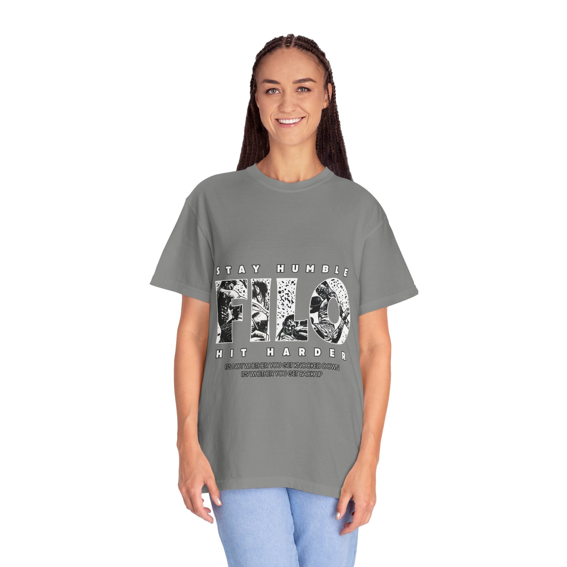 Stay Humble Piló T-Shirt — Graphic Streetwear Tee with 'Stay Humble' Text