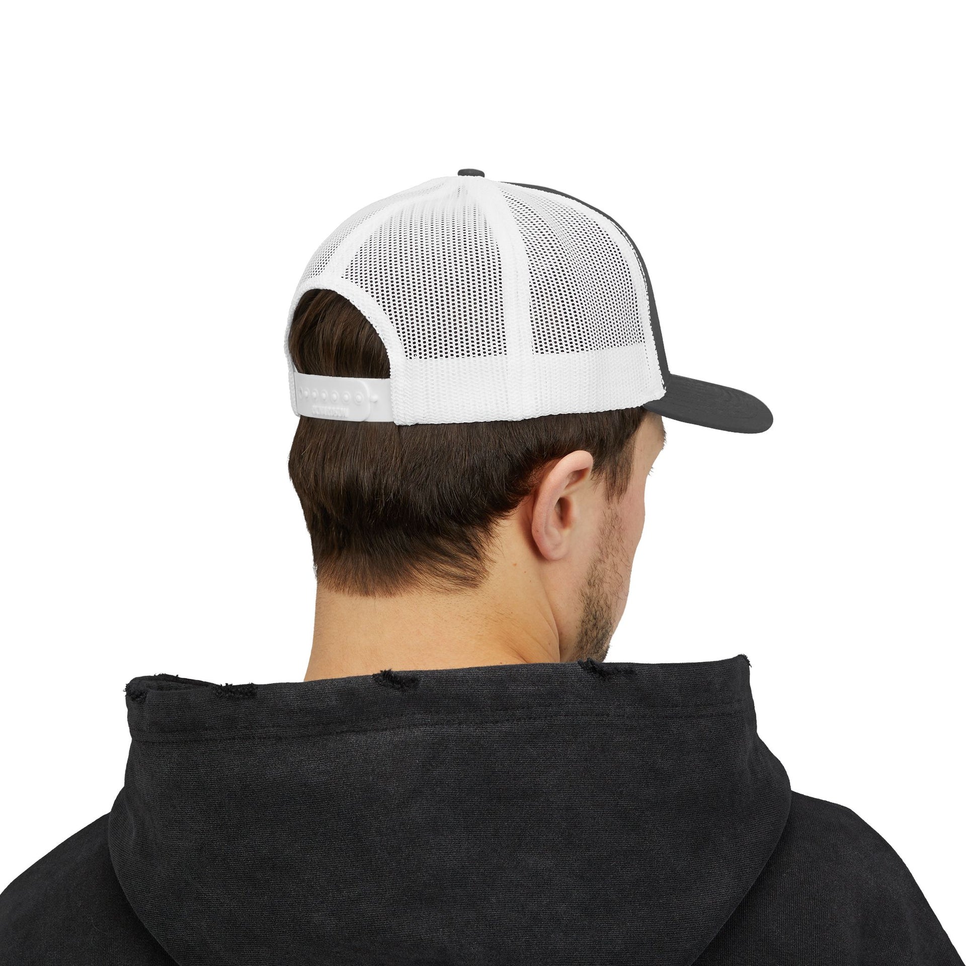 Trucker Cap — Minimal Black Logo Snapback