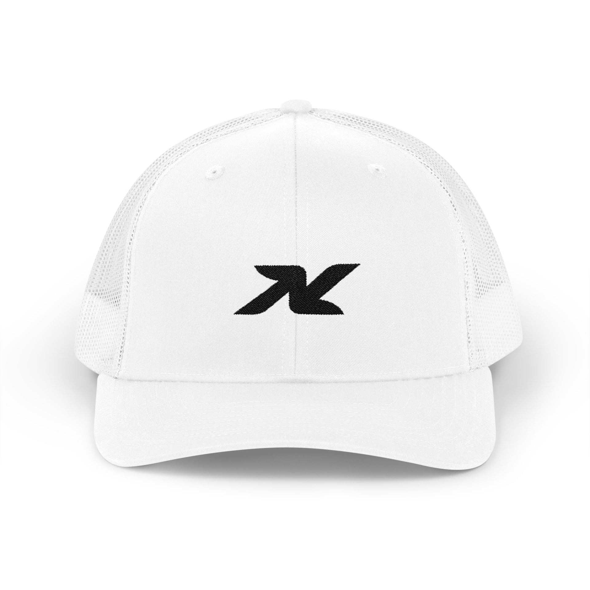 Trucker Cap — Minimal Black Logo Snapback