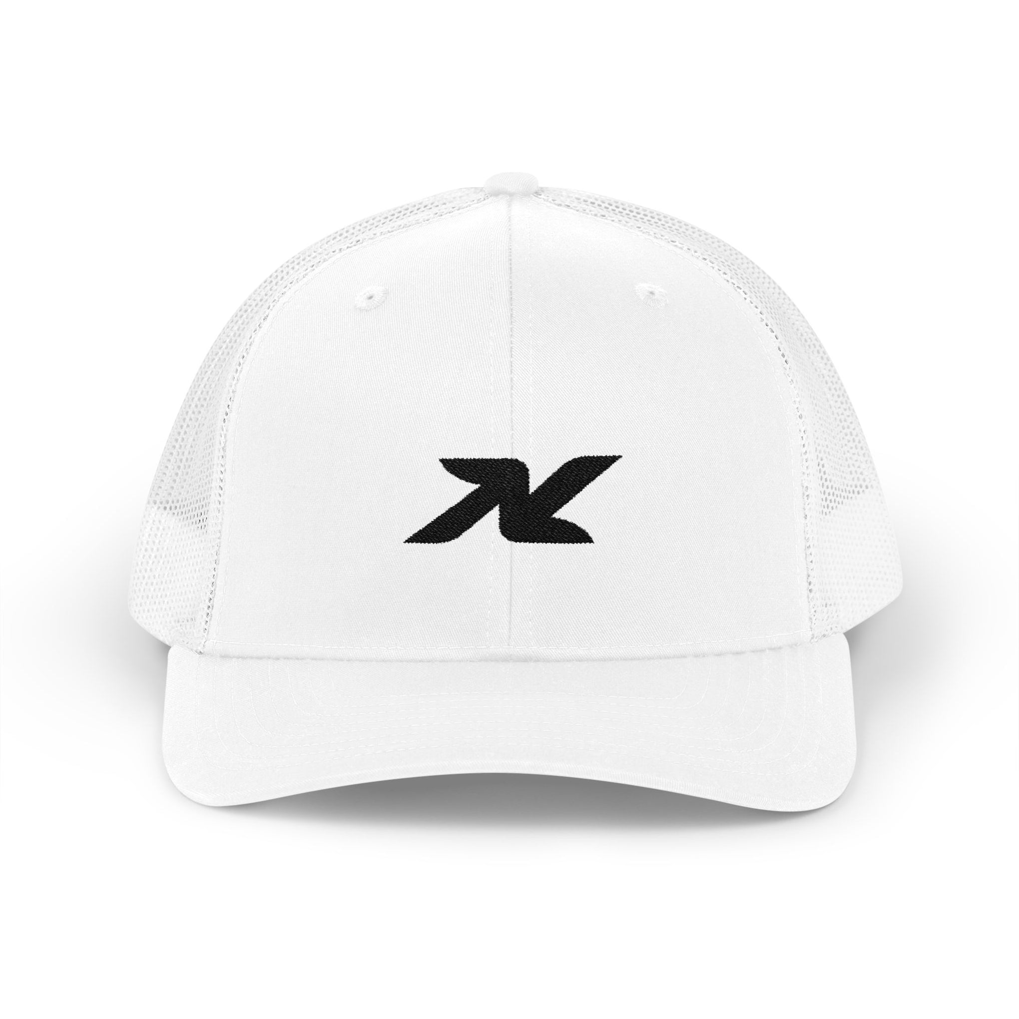 Trucker Cap — Minimal Black Logo Snapback