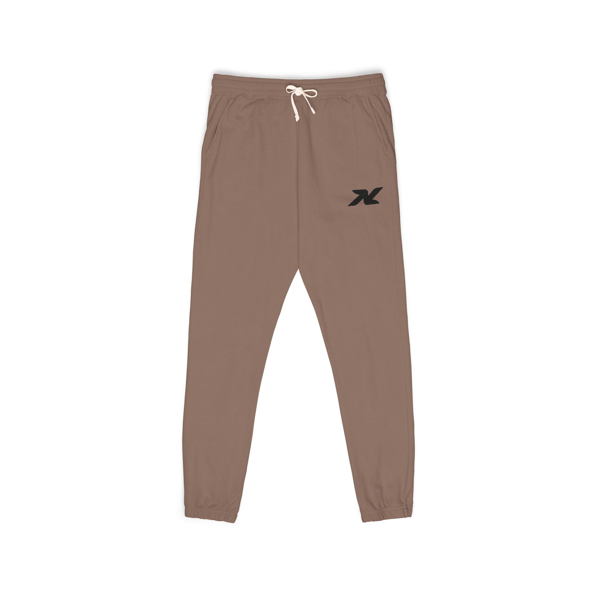Fleece Sweatpants — Minimalist Olive Drawstring Joggers