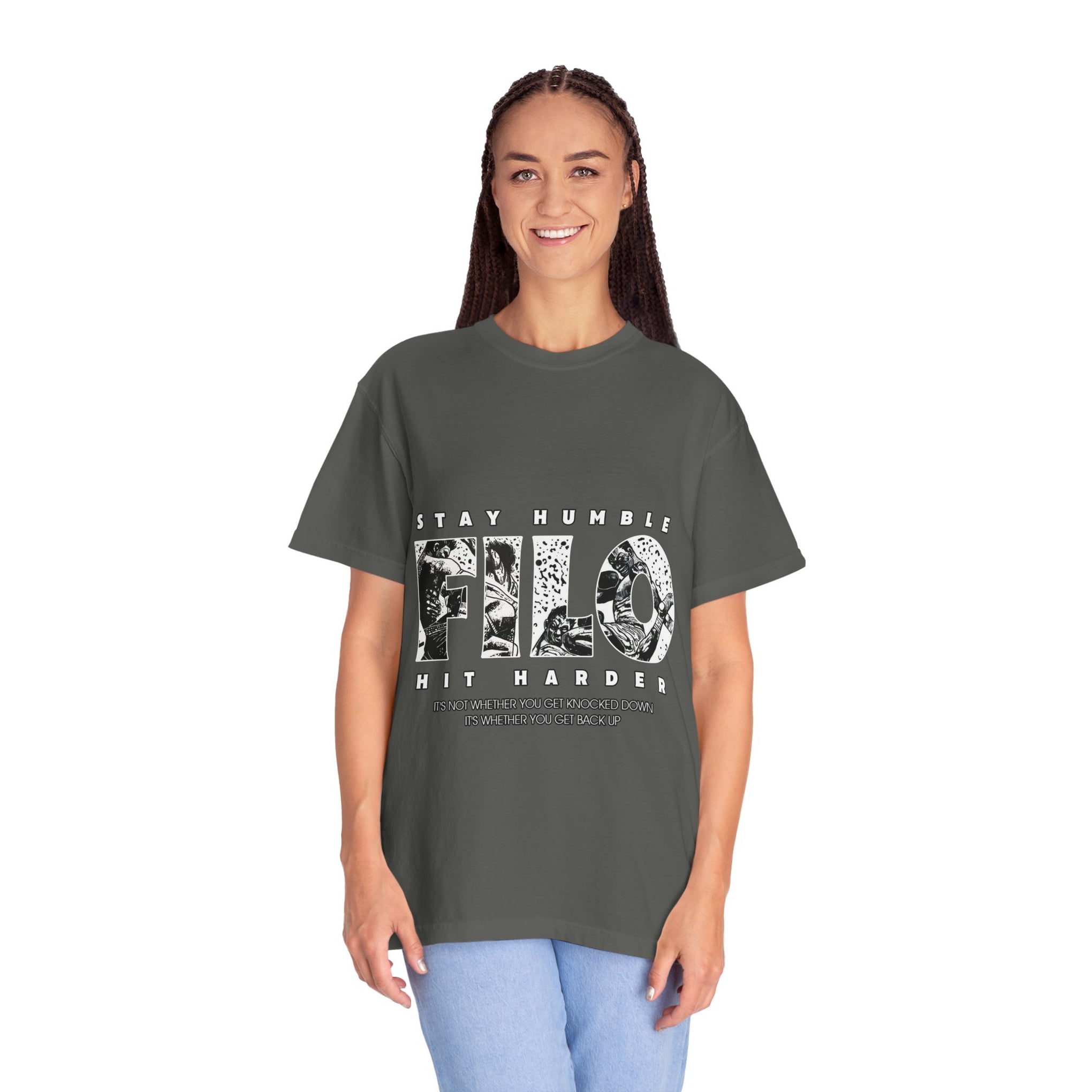 Stay Humble Piló T-Shirt — Graphic Streetwear Tee with 'Stay Humble' Text