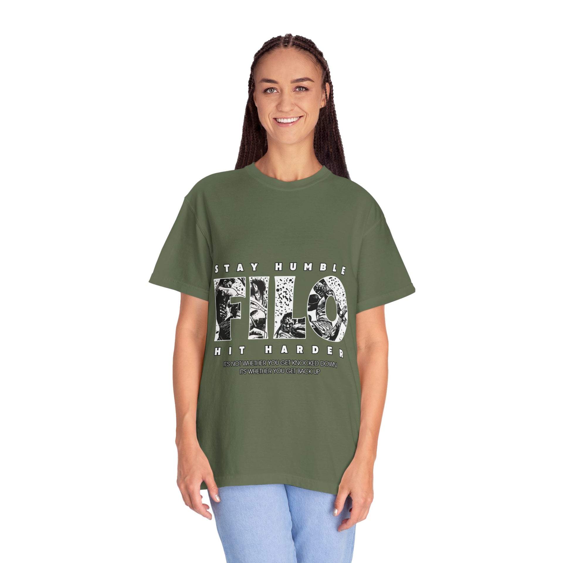 Stay Humble Piló T-Shirt — Graphic Streetwear Tee with 'Stay Humble' Text