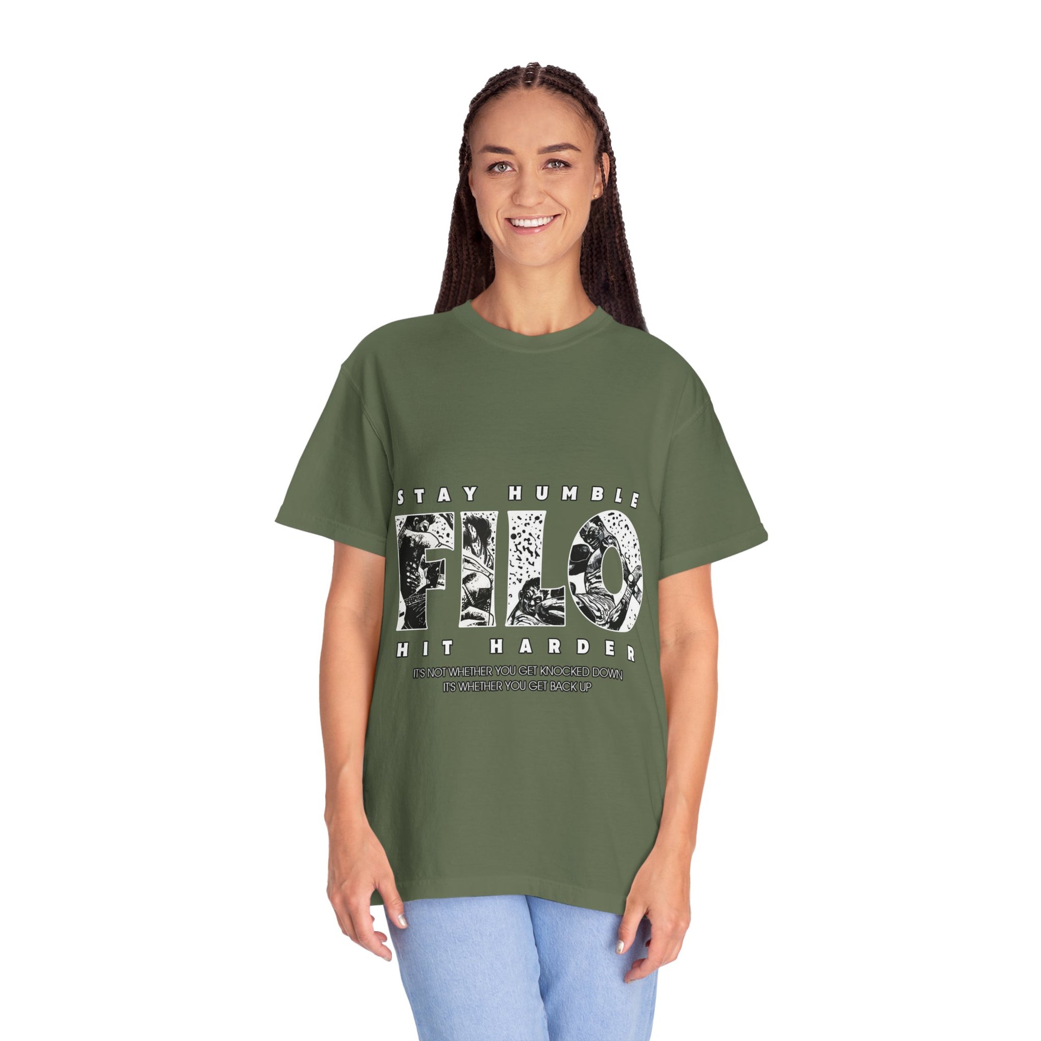 Stay Humble Piló T-Shirt — Graphic Streetwear Tee with 'Stay Humble' Text