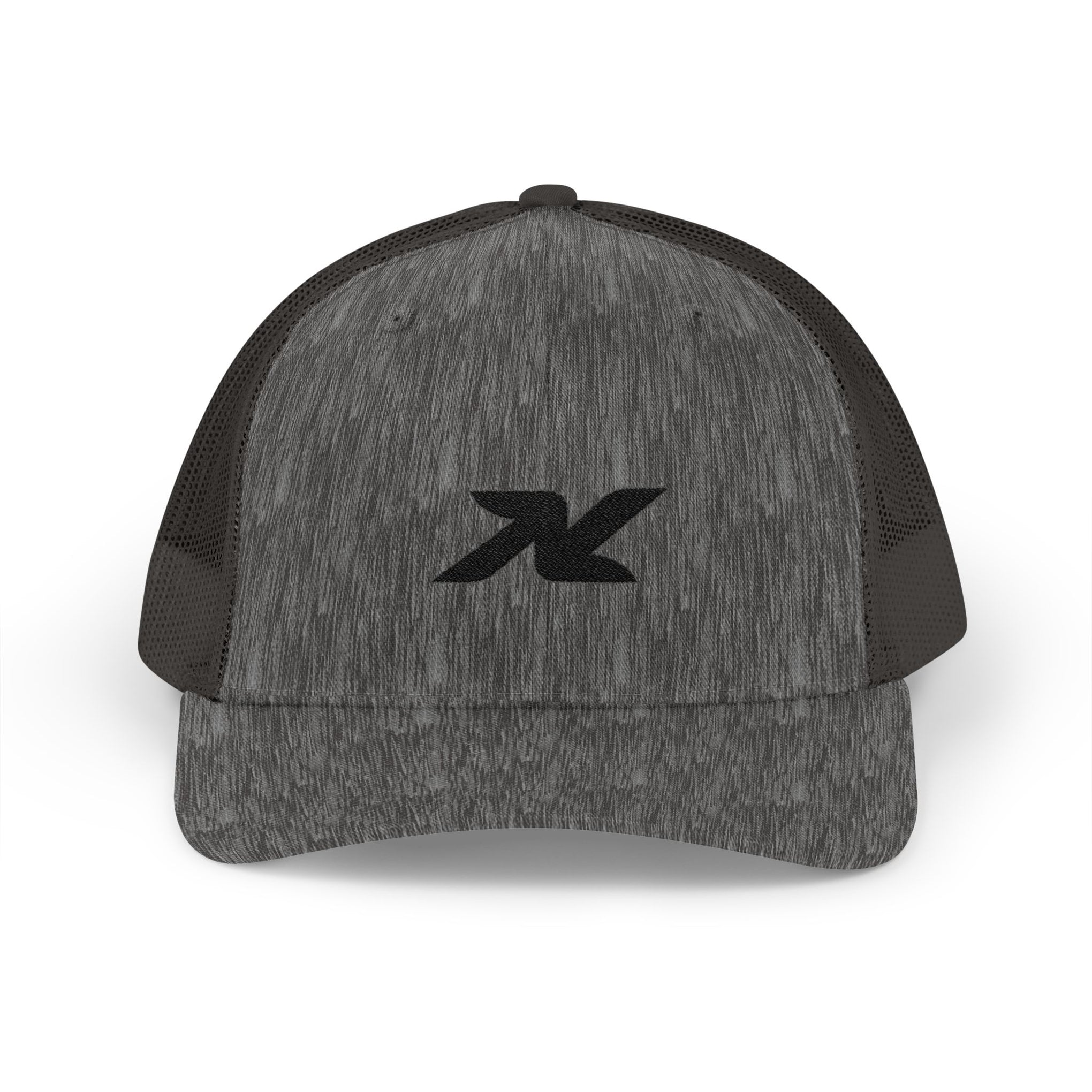 Trucker Cap — Minimal Black Logo Snapback