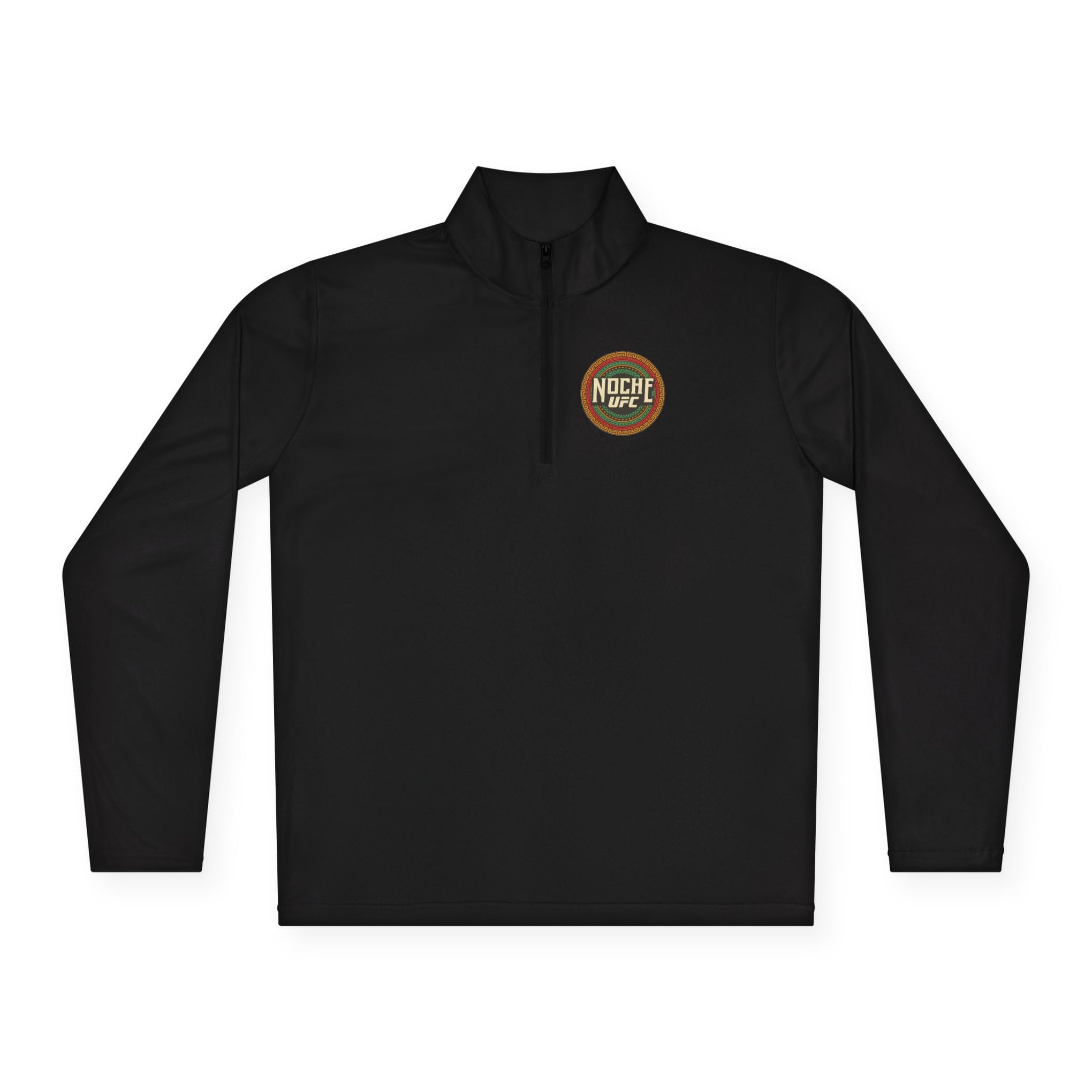 Quarter-Zip Pullover — Noche Vive Badge Logo