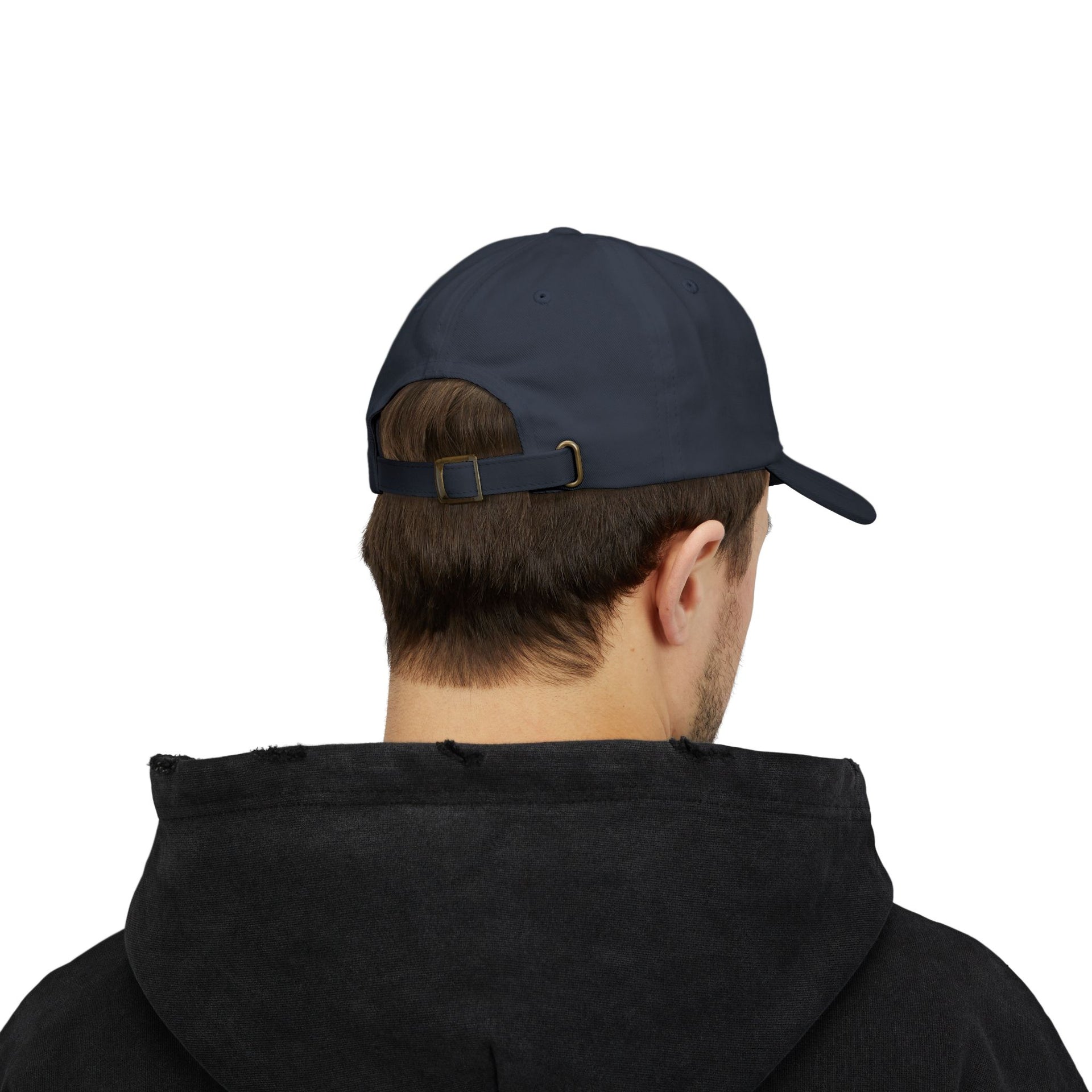 Dad Cap — Minimal Black 'X' Embroidered Logo