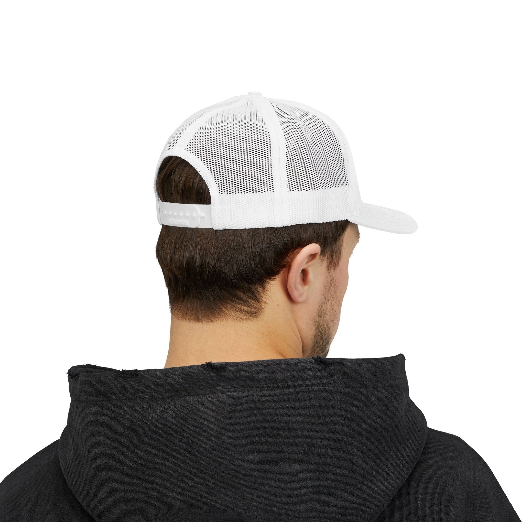 Trucker Cap — Minimal Black Logo Snapback