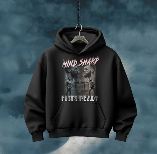 Zip Hoodie — Mind Over Fists Ready Graphic Zip-Up