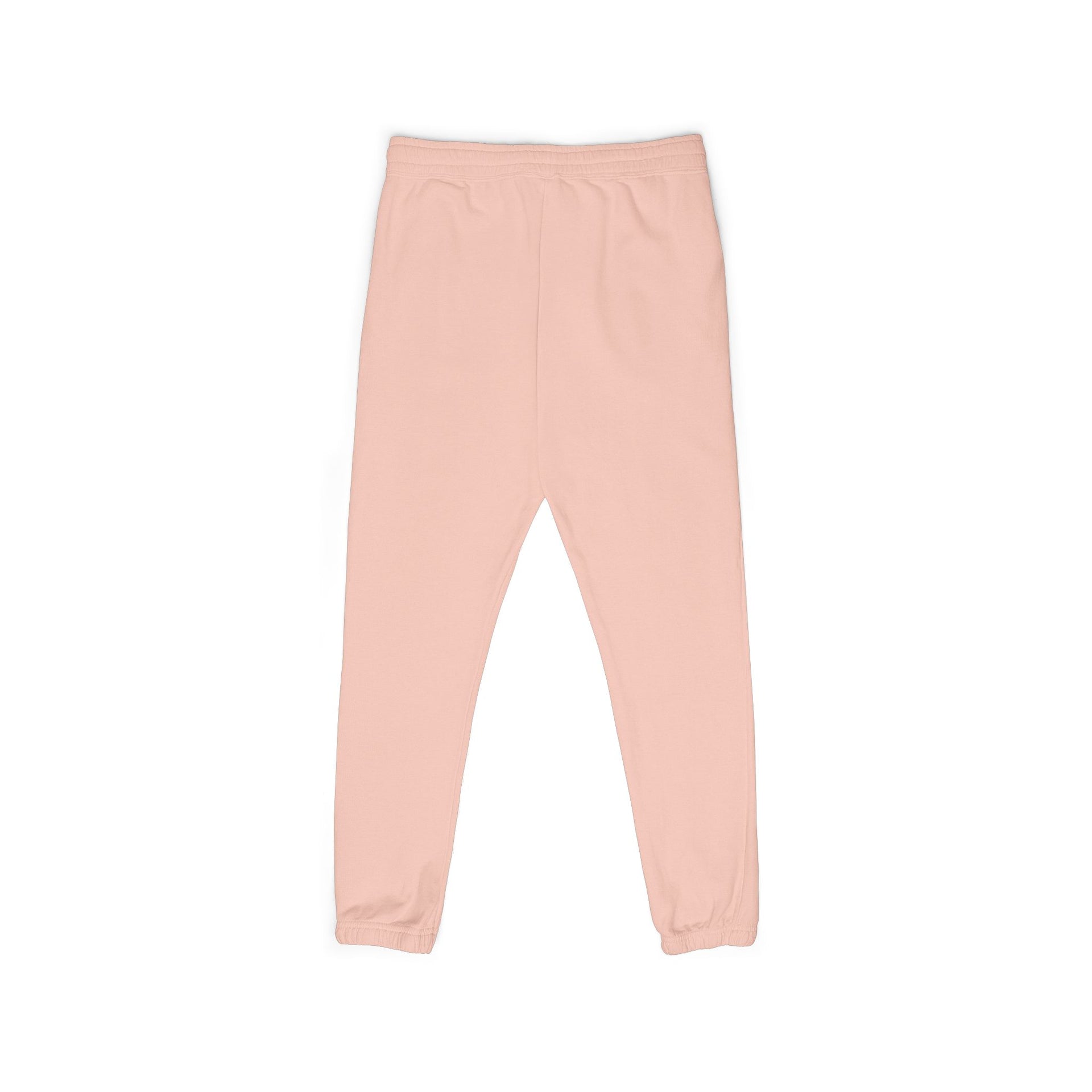 Garment-Dyed Fleece Sweatpants — Minimal Logo Joggers