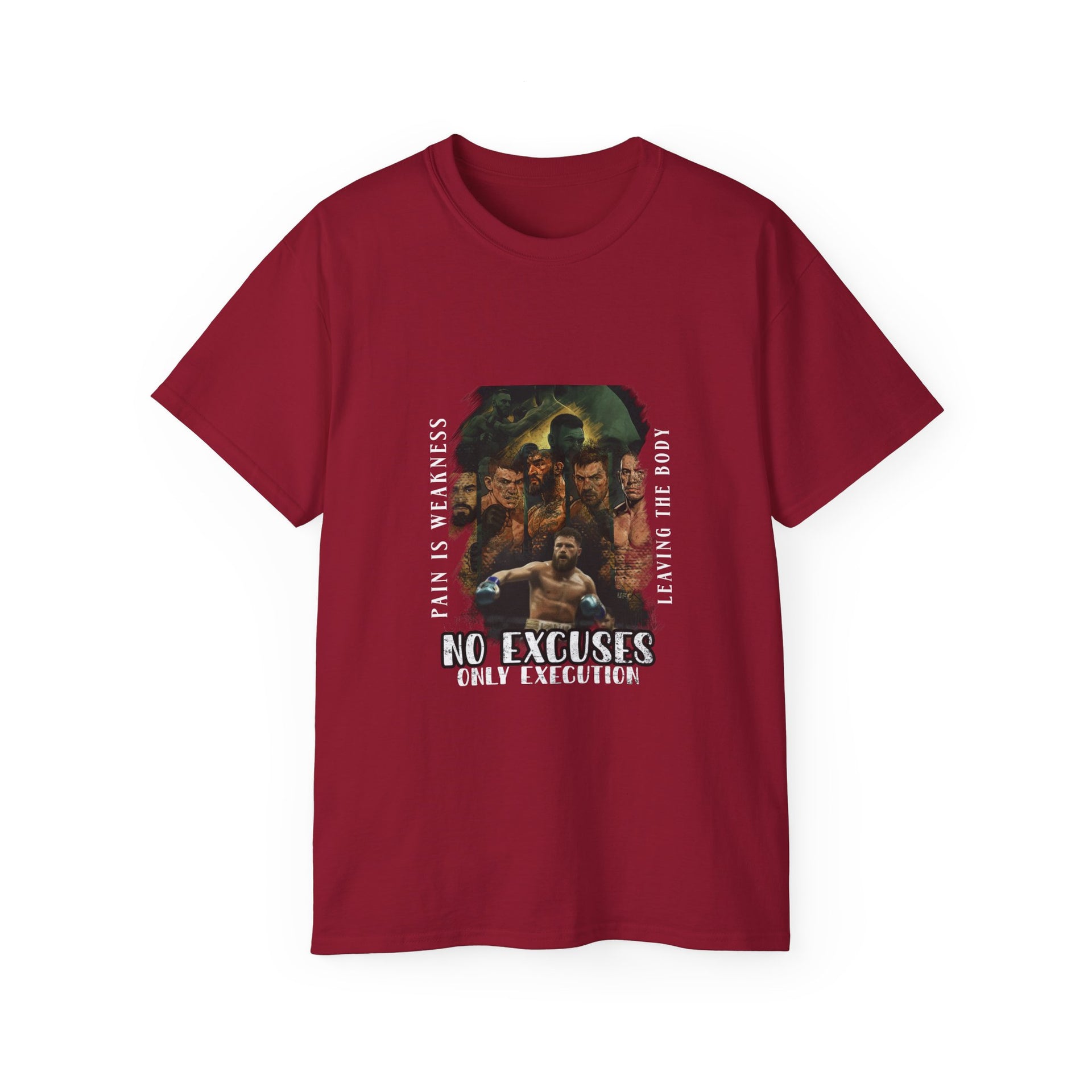 No Excuses Tee — Motivational Workout T-Shirt