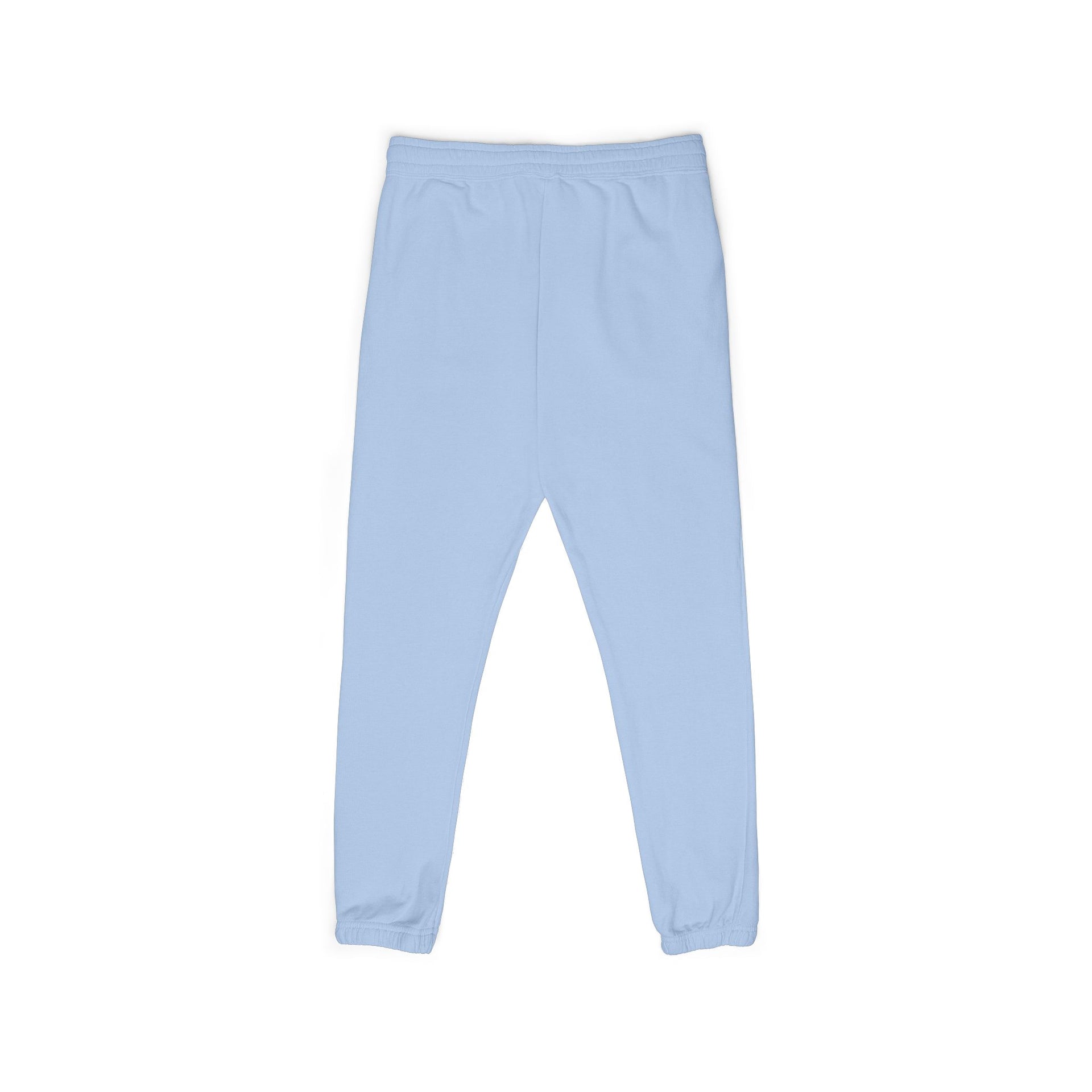 Garment-Dyed Fleece Sweatpants — Minimal Logo Joggers