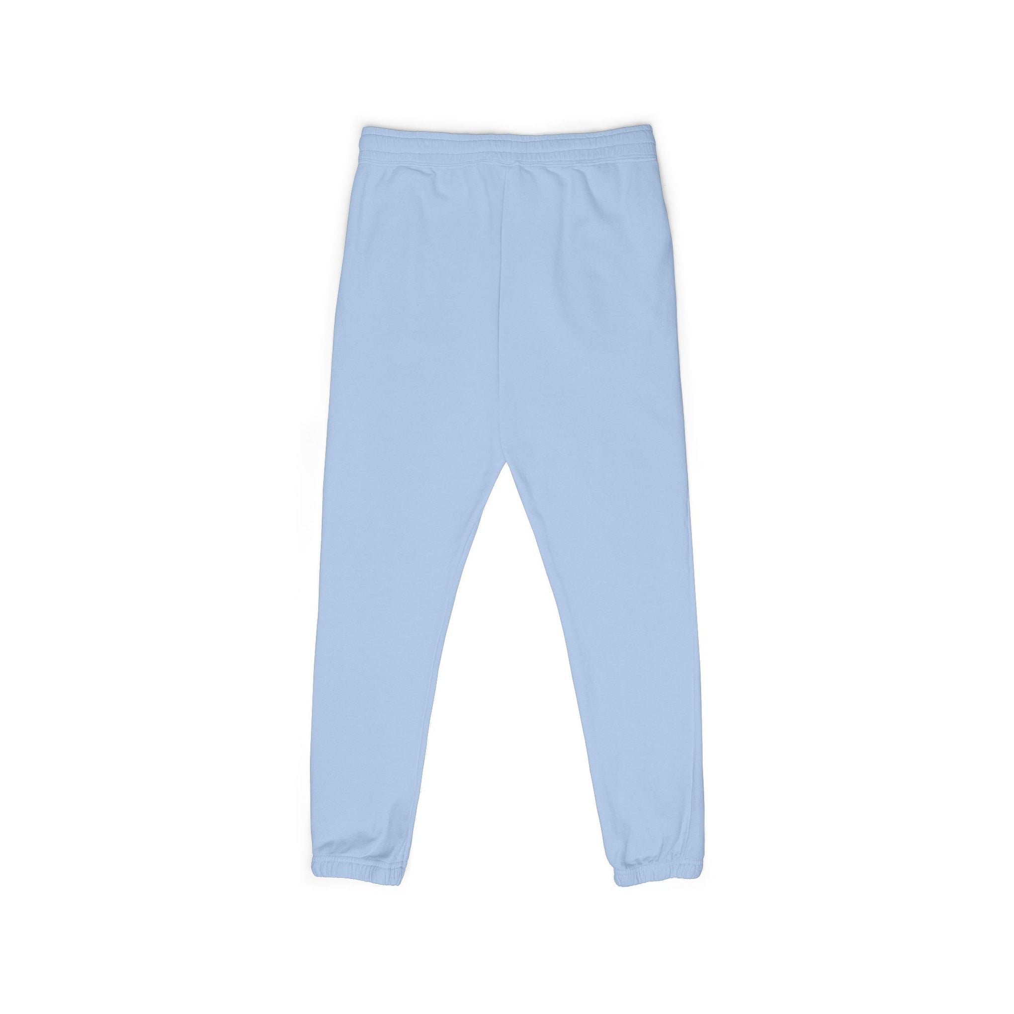 Garment-Dyed Fleece Sweatpants — Minimal Logo Joggers