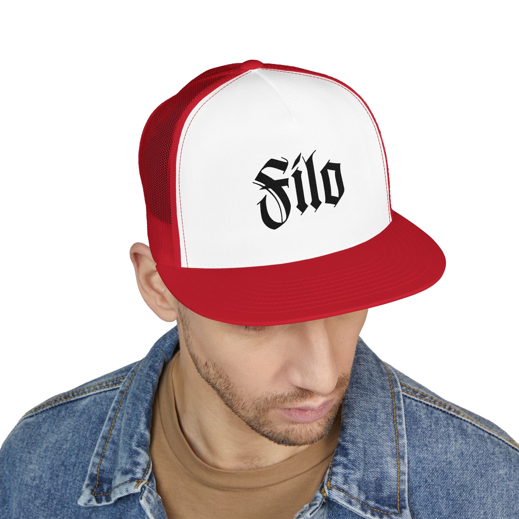 5 Panel Trucker Cap (Embroidery)