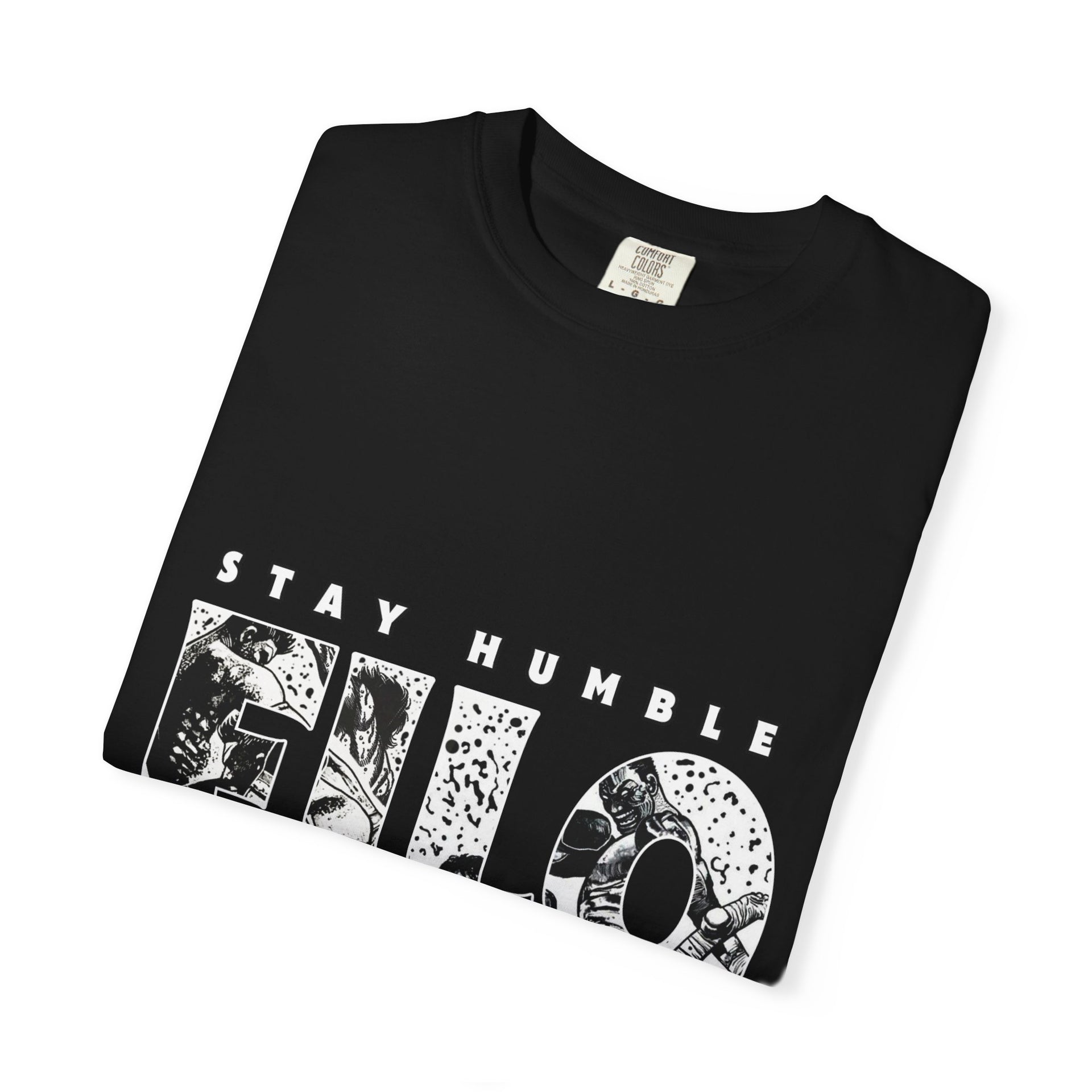 Stay Humble Piló T-Shirt — Graphic Streetwear Tee with 'Stay Humble' Text