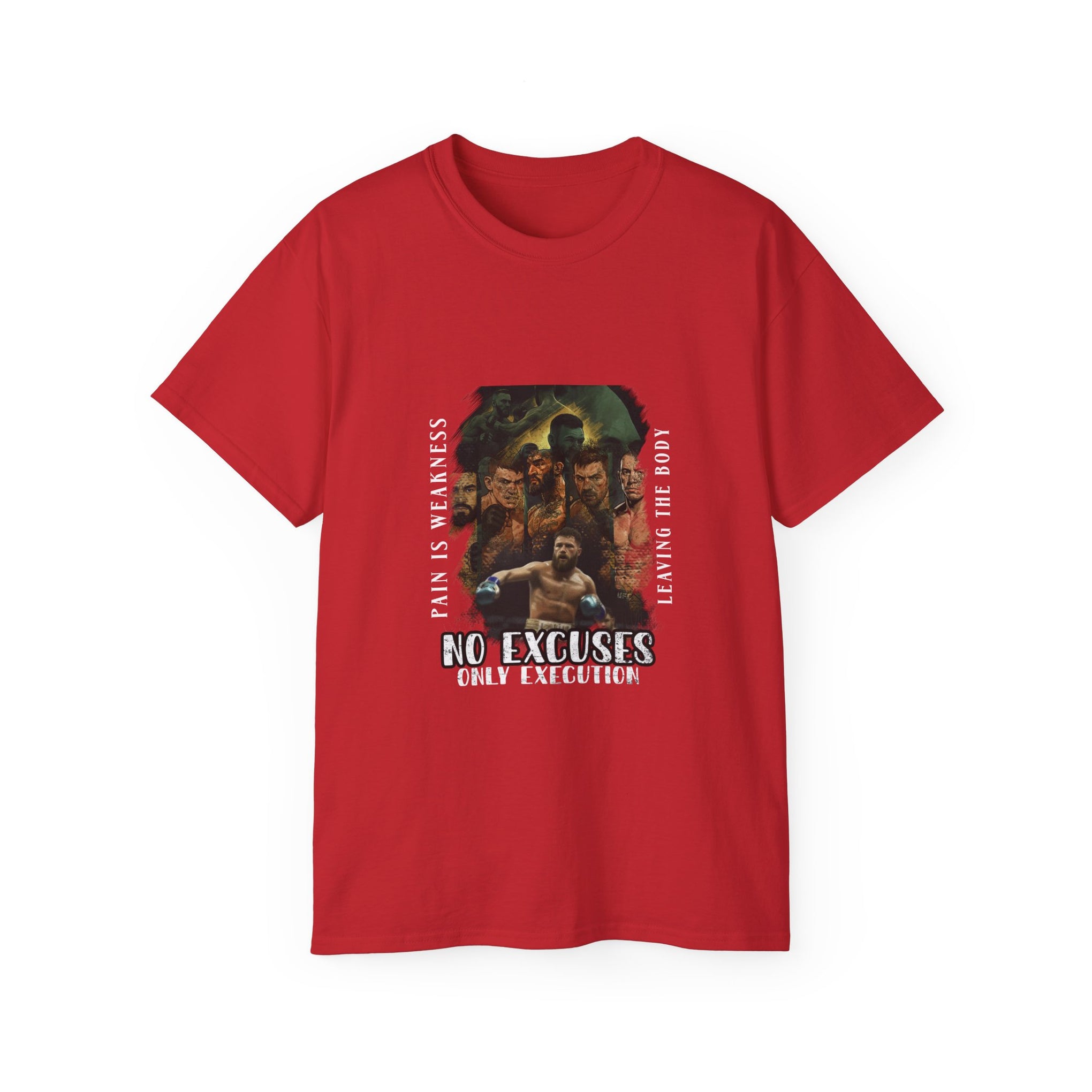 No Excuses Tee — Motivational Workout T-Shirt