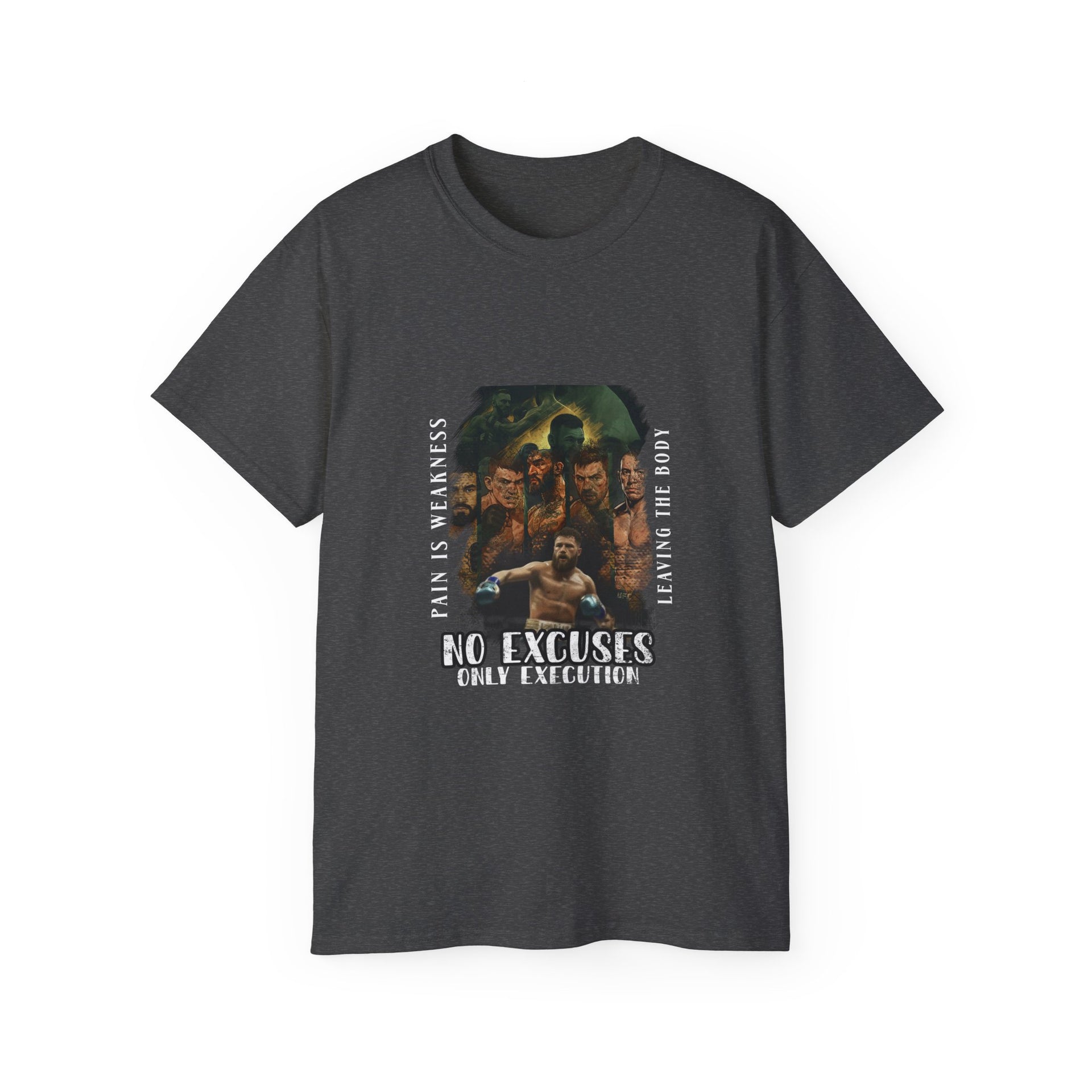 No Excuses Tee — Motivational Workout T-Shirt