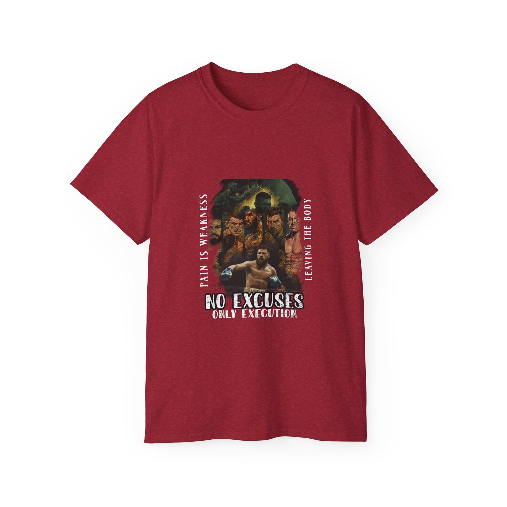 No Excuses Tee — Motivational Workout T-Shirt