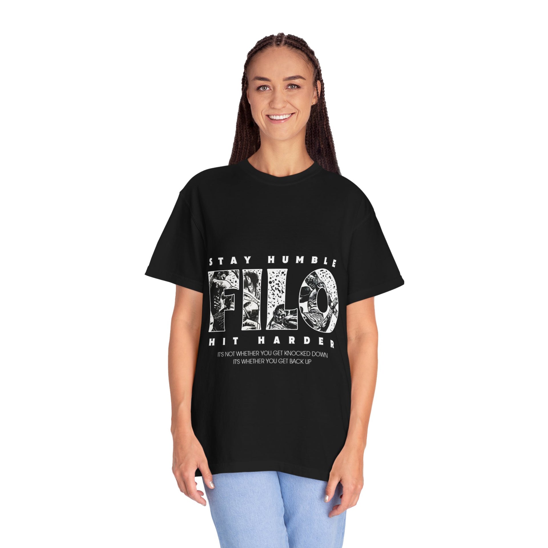 Stay Humble Piló T-Shirt — Graphic Streetwear Tee with 'Stay Humble' Text