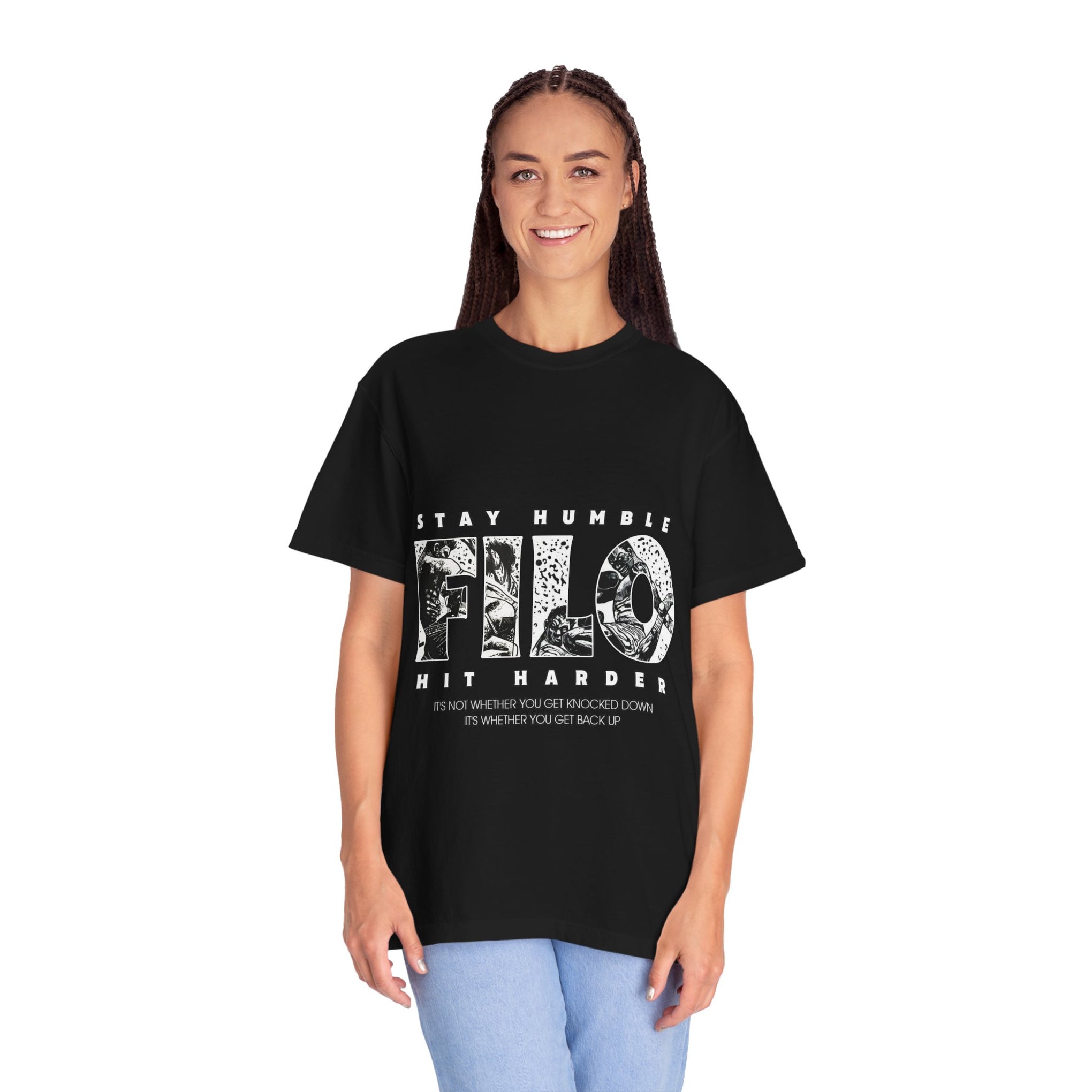 Stay Humble Piló T-Shirt — Graphic Streetwear Tee with 'Stay Humble' Text