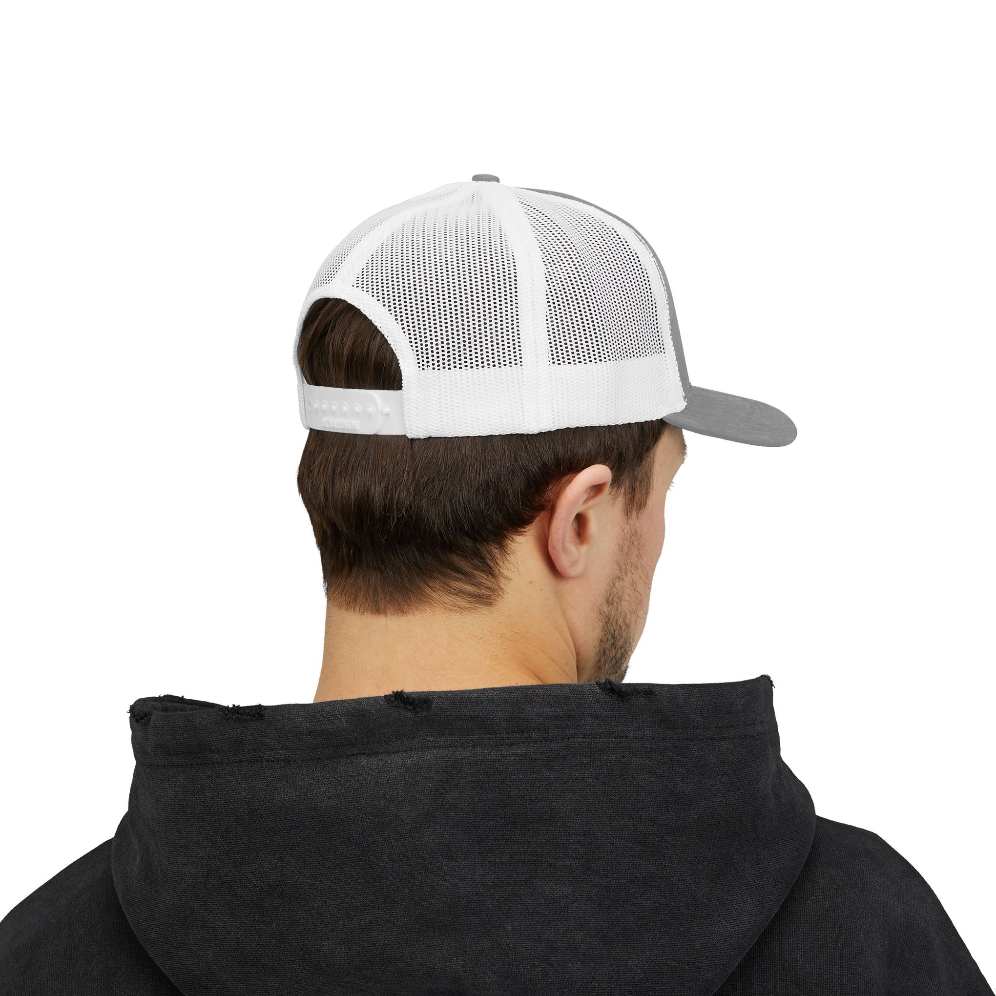 Trucker Cap — Minimal Black Logo Snapback