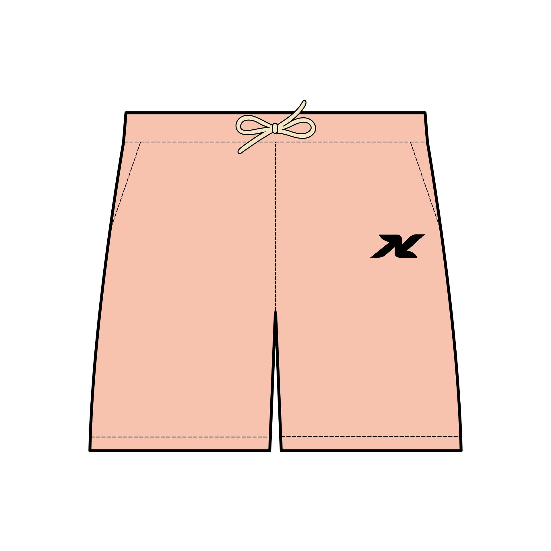 Unisex Garment-Dyed Lightweight Fleece Sweat Shorts