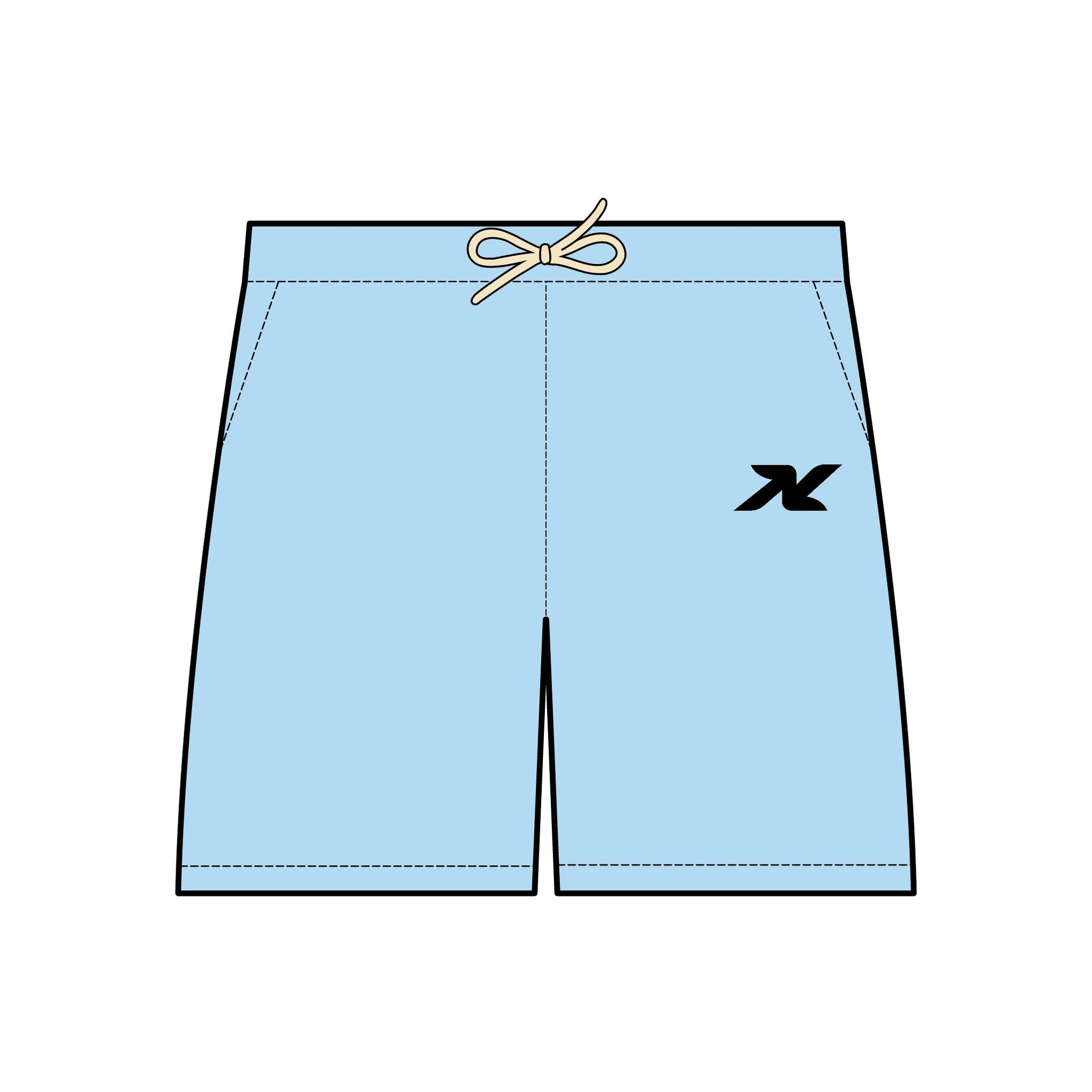 Unisex Garment-Dyed Lightweight Fleece Sweat Shorts