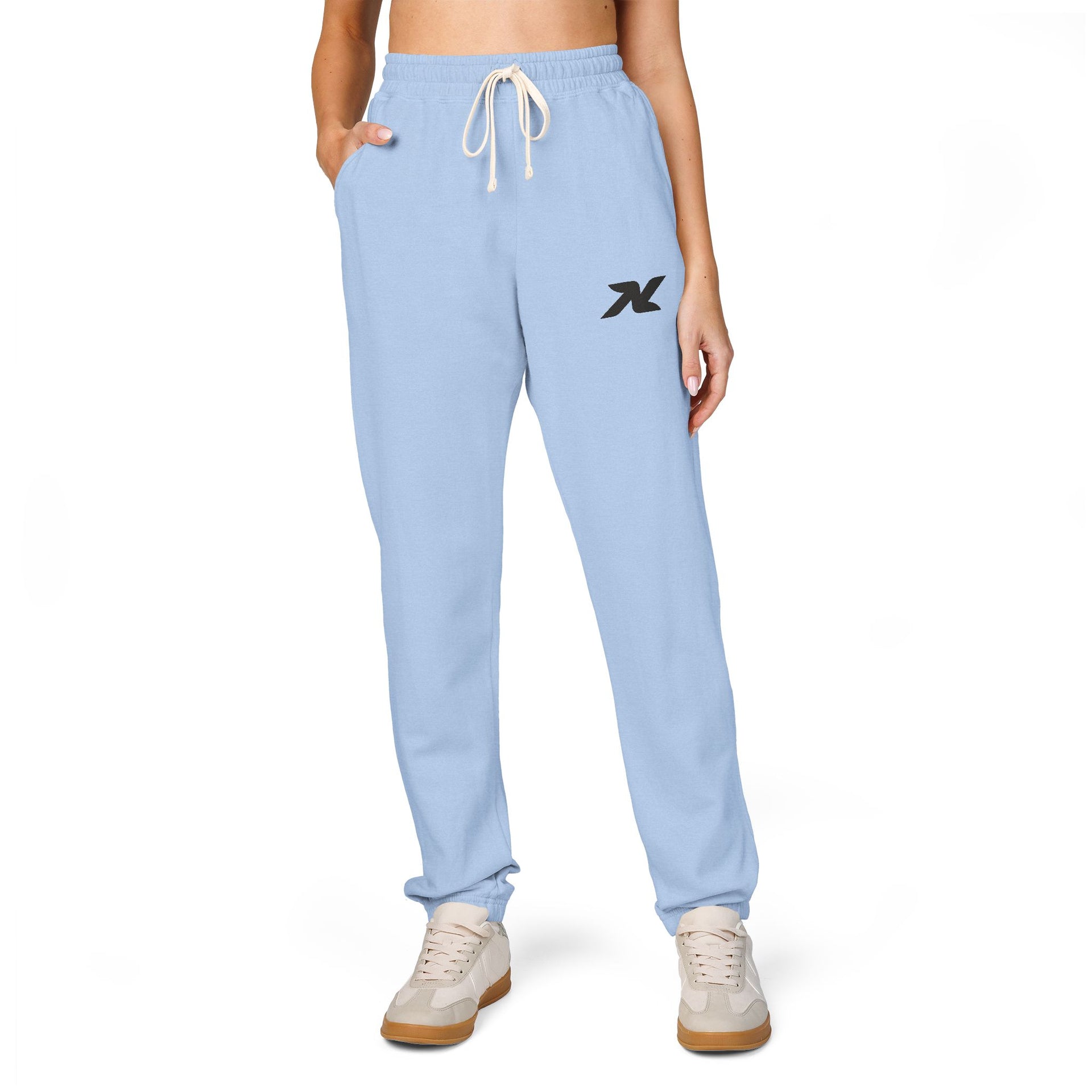 Fleece Sweatpants — Minimalist Olive Drawstring Joggers