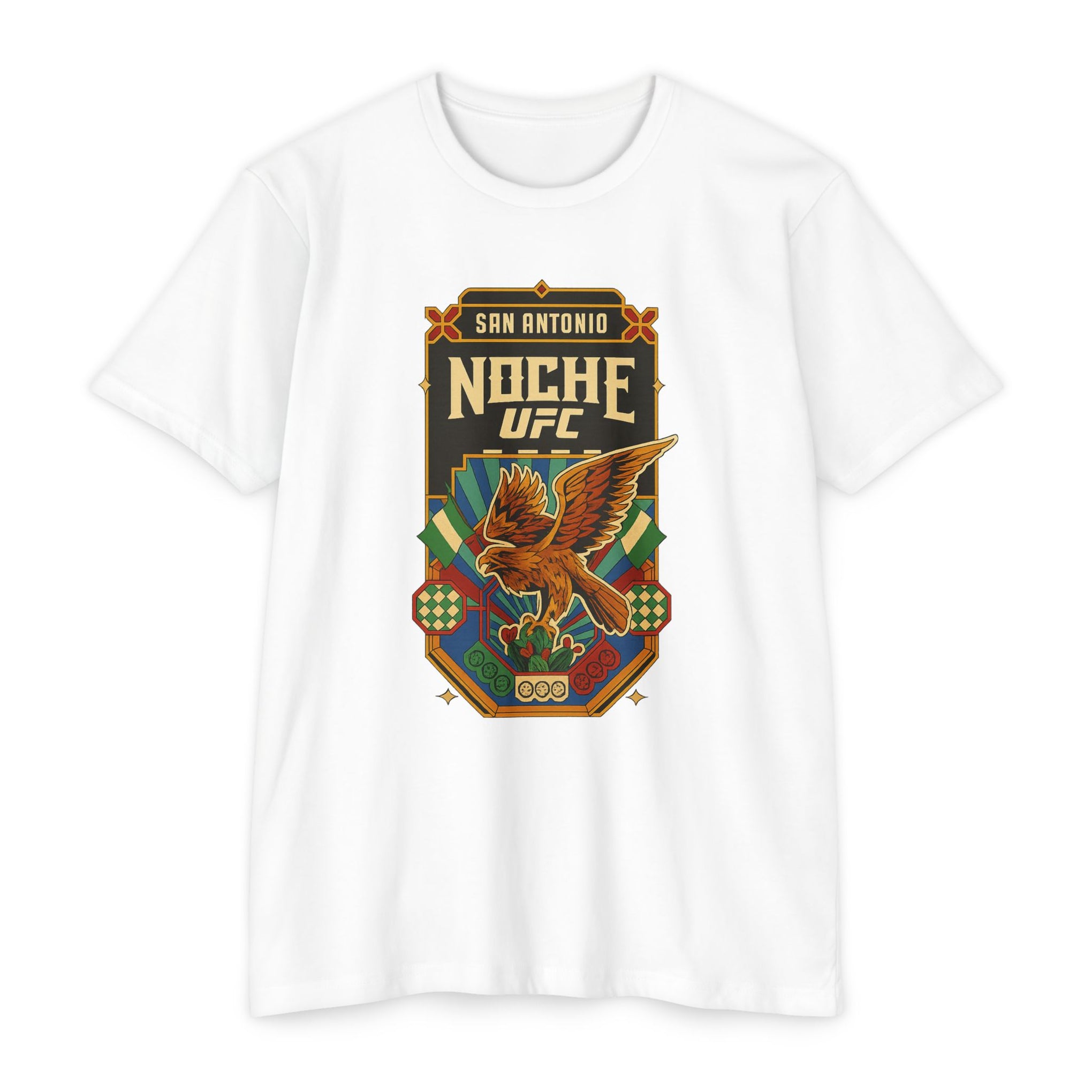 Copy of San Antonio Noche UFC T-Shirt, Sports Fan Tee, MMA Apparel, Gift for Fight Night, Unisex Casual Top