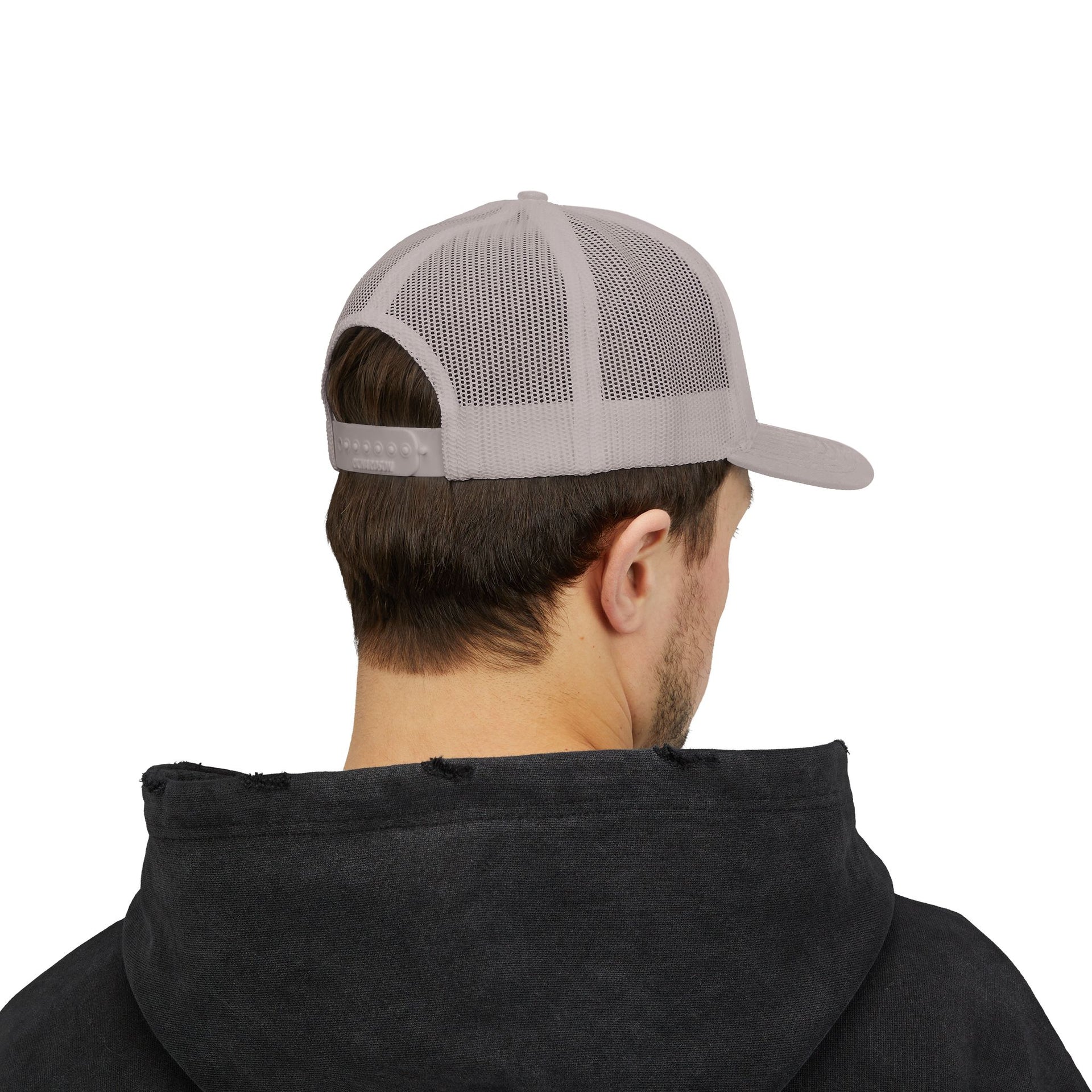Trucker Cap — Minimal Black Logo Snapback